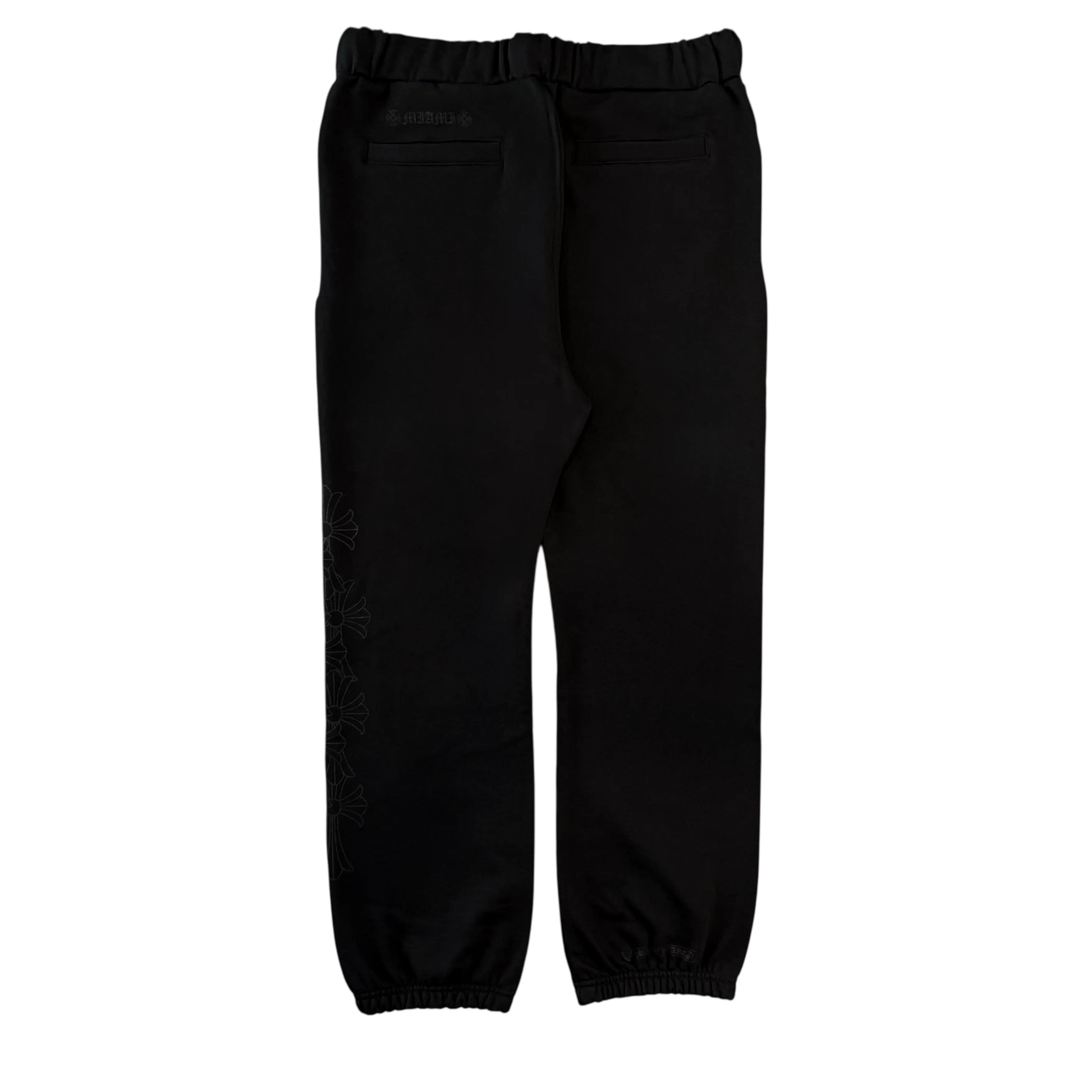 Chrome Hearts 'Miami Exclusive Cemetery' Black Tonal Sweats