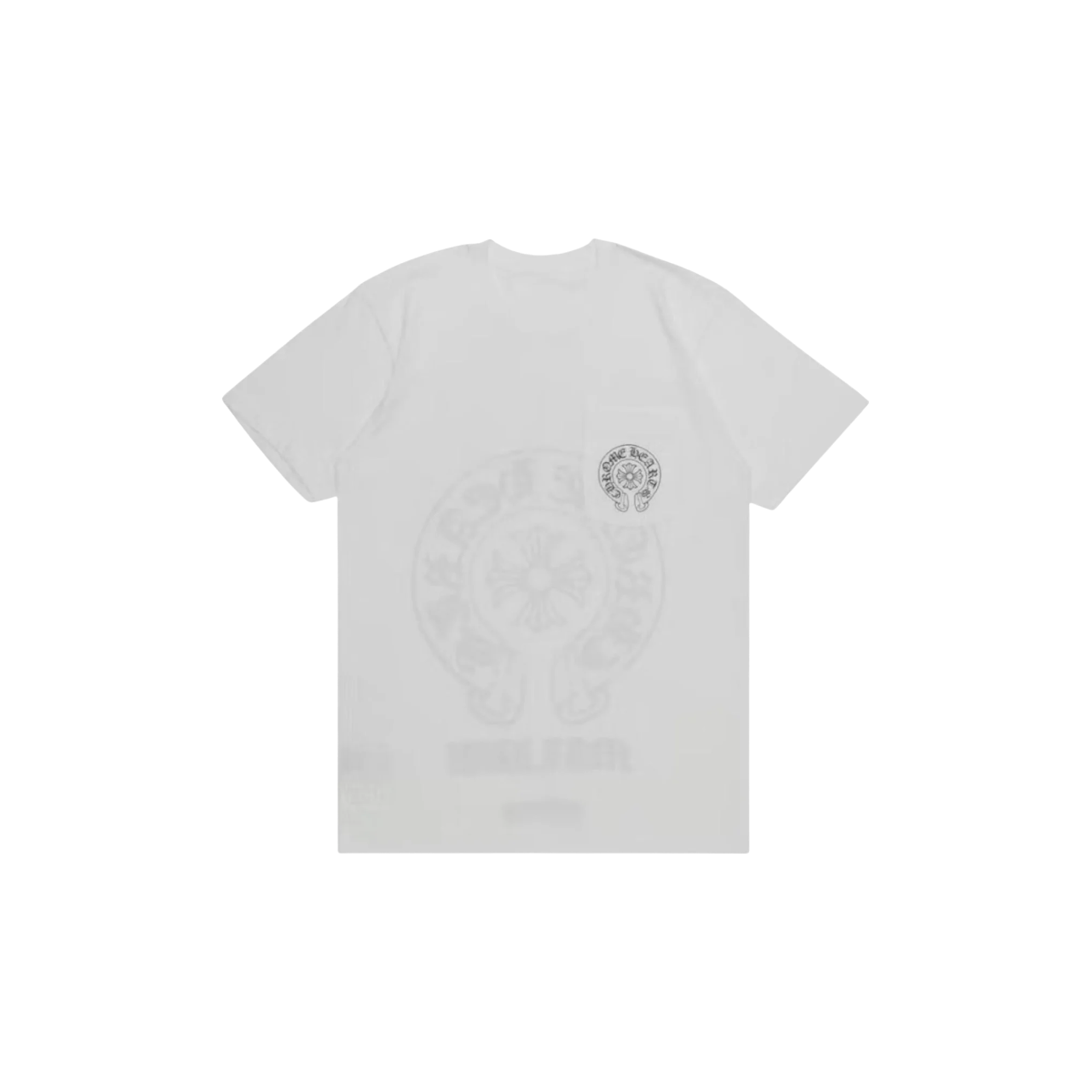 Chrome Hearts 'Miami Horseshoe' White Tee