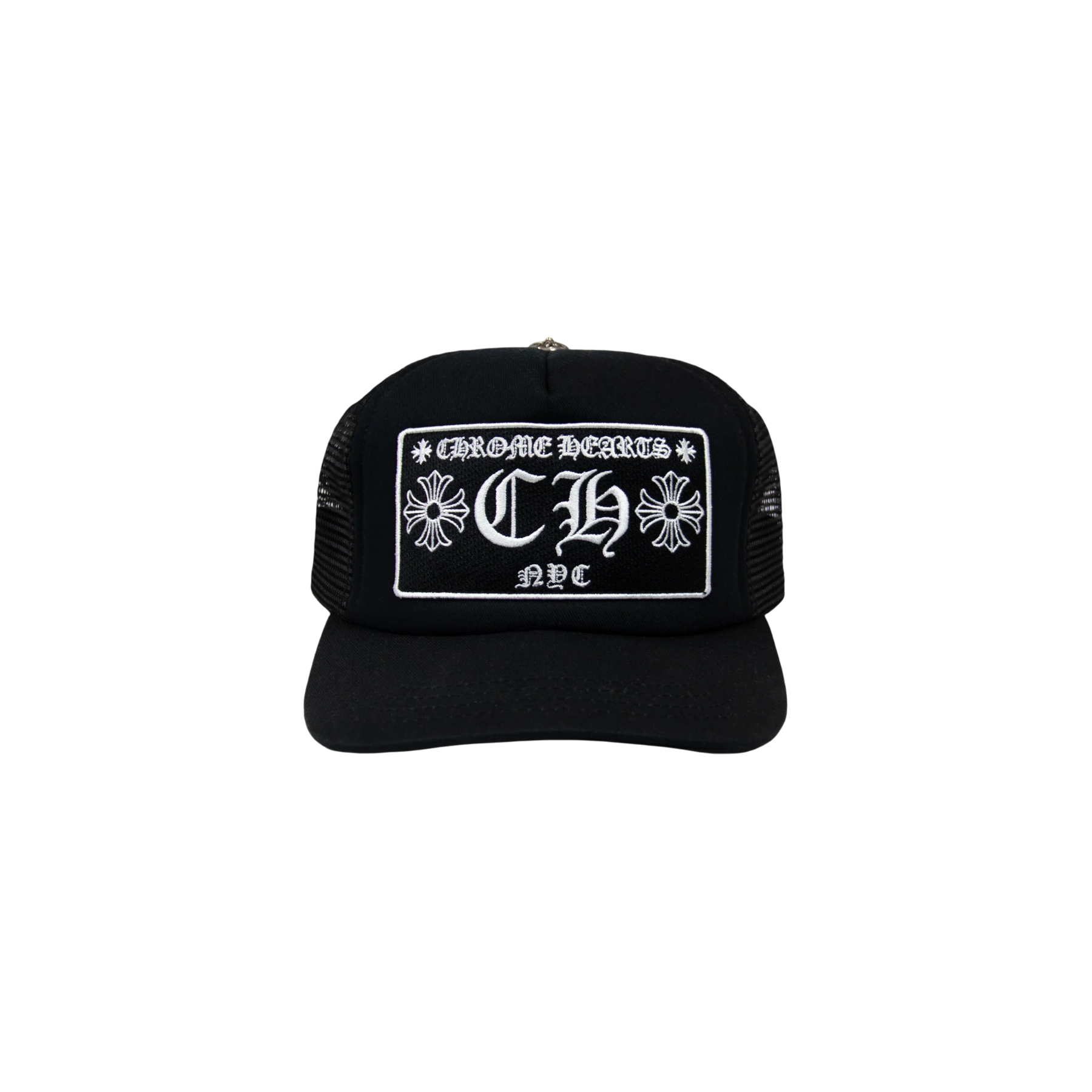 Chrome Hearts 'NYC' Black Trucker Hat