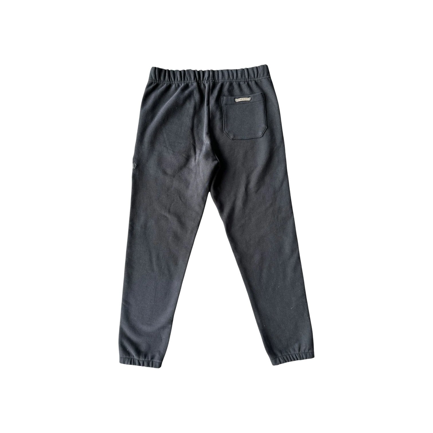 Chrome Hearts 'Paper Jam Black Cross' Black Sweats