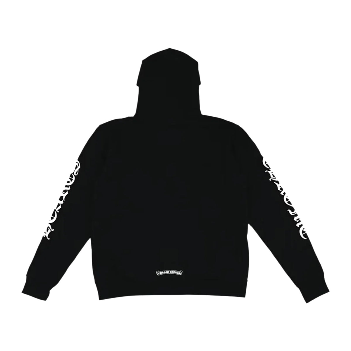 Chrome Hearts 'Vertical Logo Black & White Zip Up Hoodie