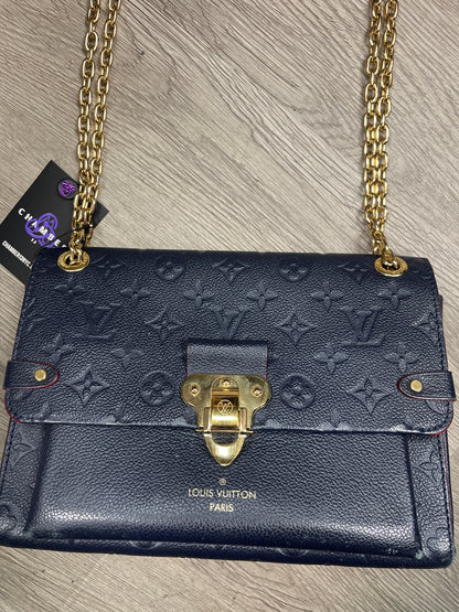 Louis Vuitton Navy Monogram Vavin (PM) Bag
