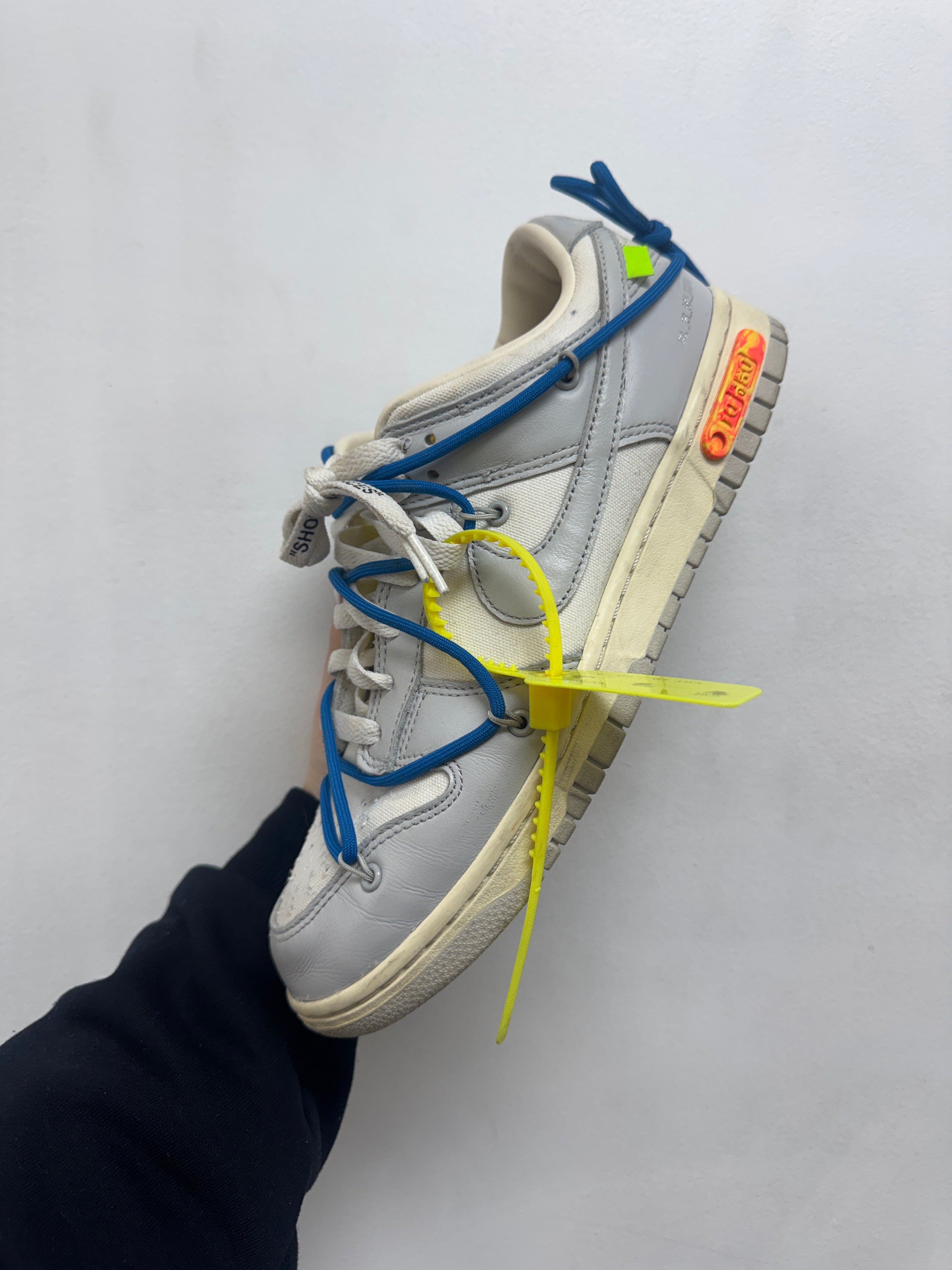 Nike Off White Dunk Low Lot 10 Sneakers