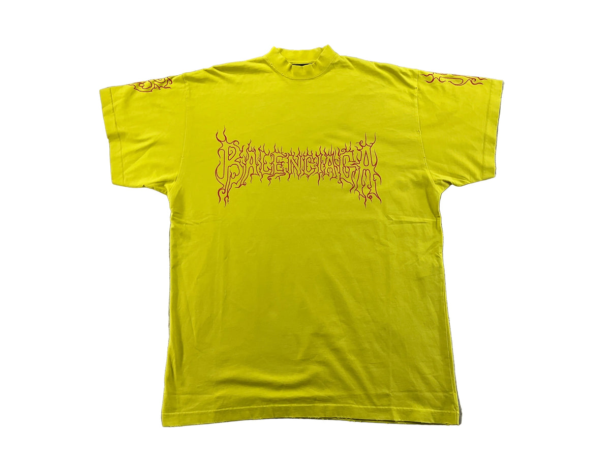 Balenciaga Yellow Darkwave (1) Tee