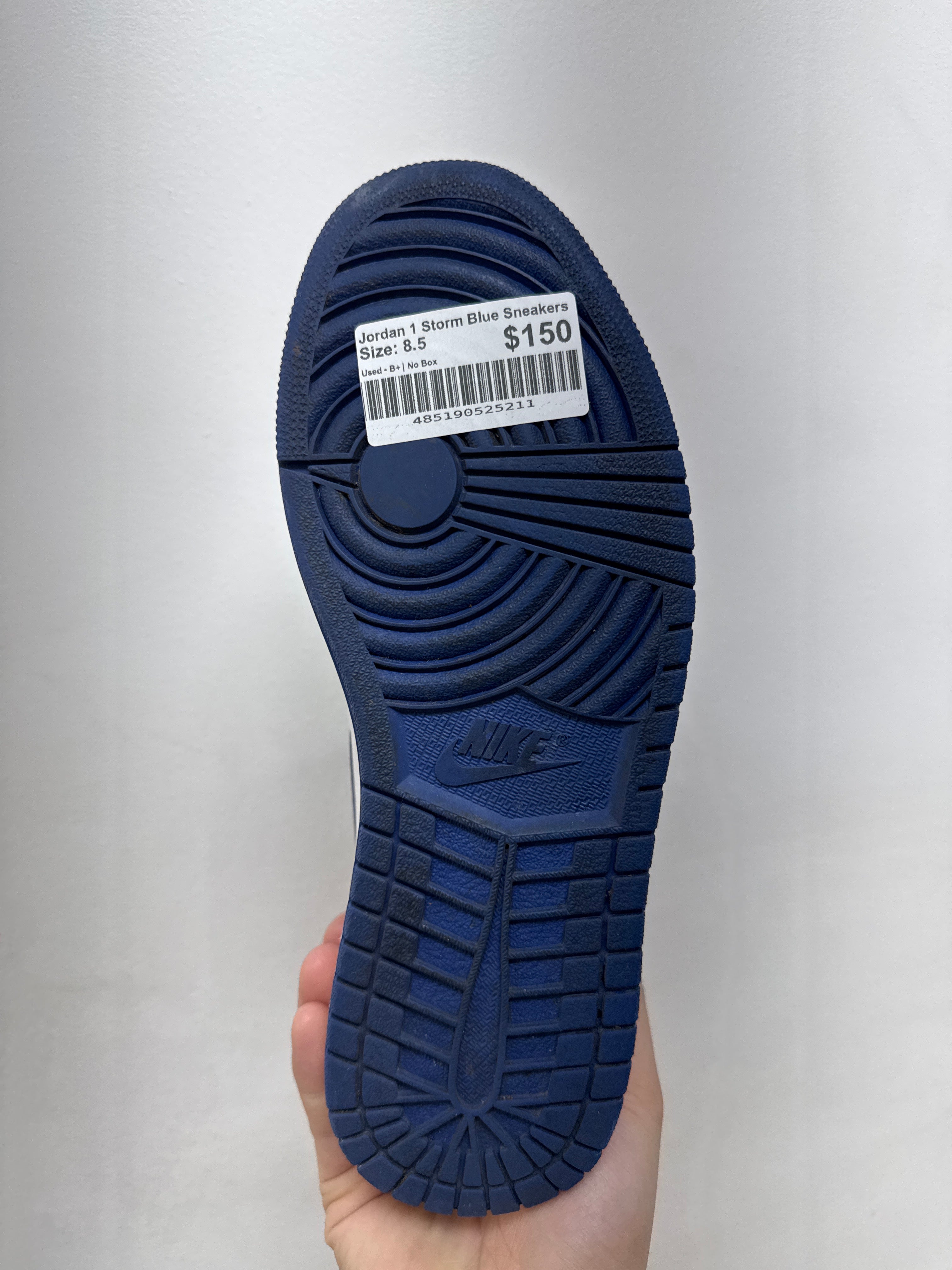 Jordan 1 Storm Blue Sneakers