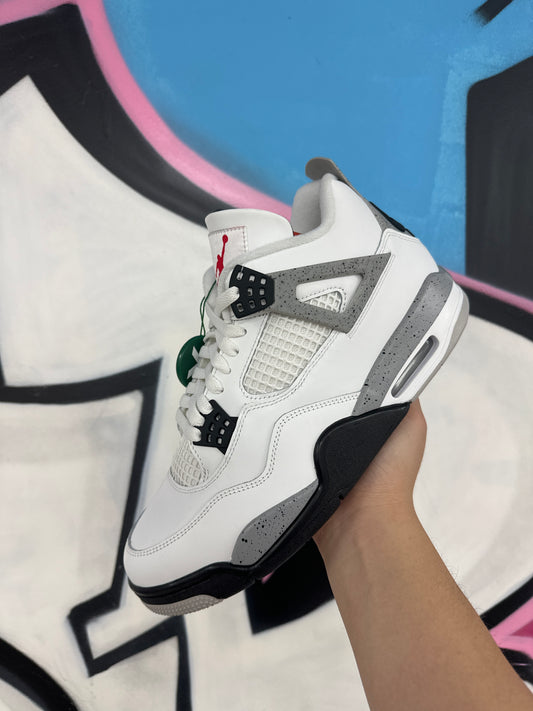 Jordan 4 White Cement Sneakers