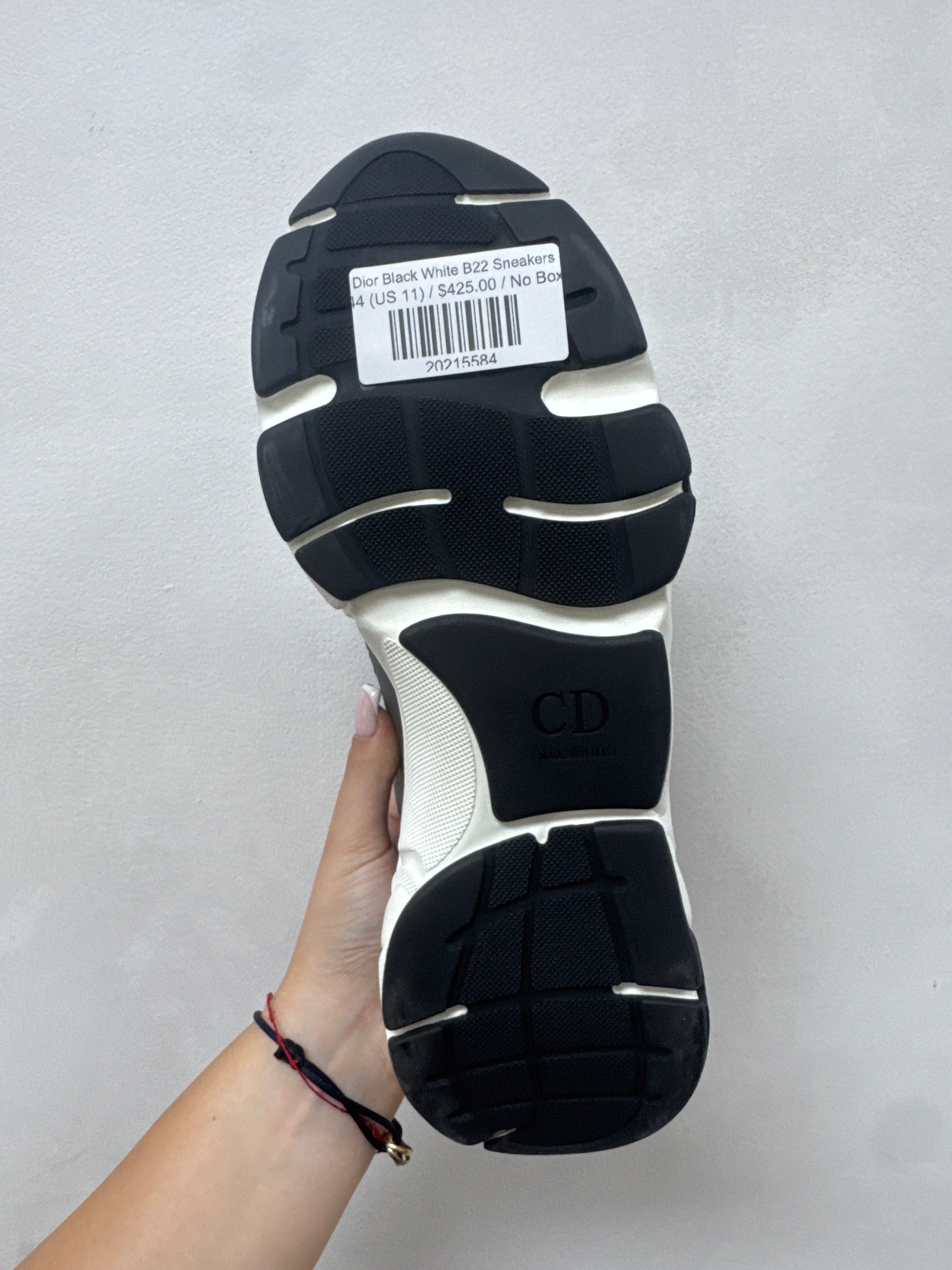 Dior Black White B22 Sneakers