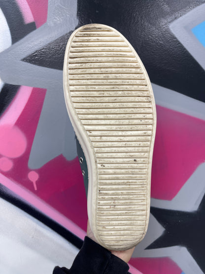 Rick Owens Ramone Low Top Mouth Wash Milk Sneakers
