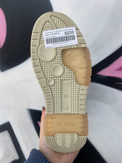 Off-White Out Of Office White Script Sneakers