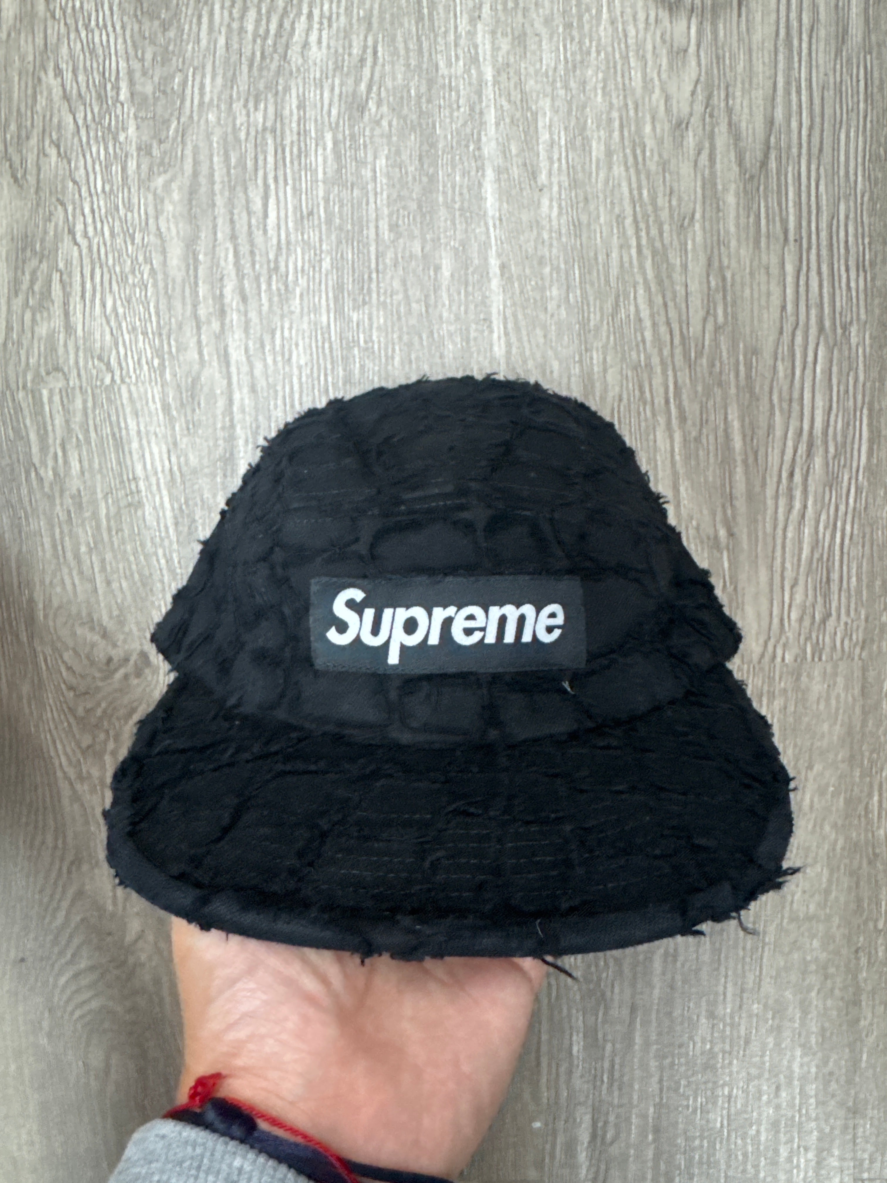 Supreme Shredded Core Denim Cap New With Tags