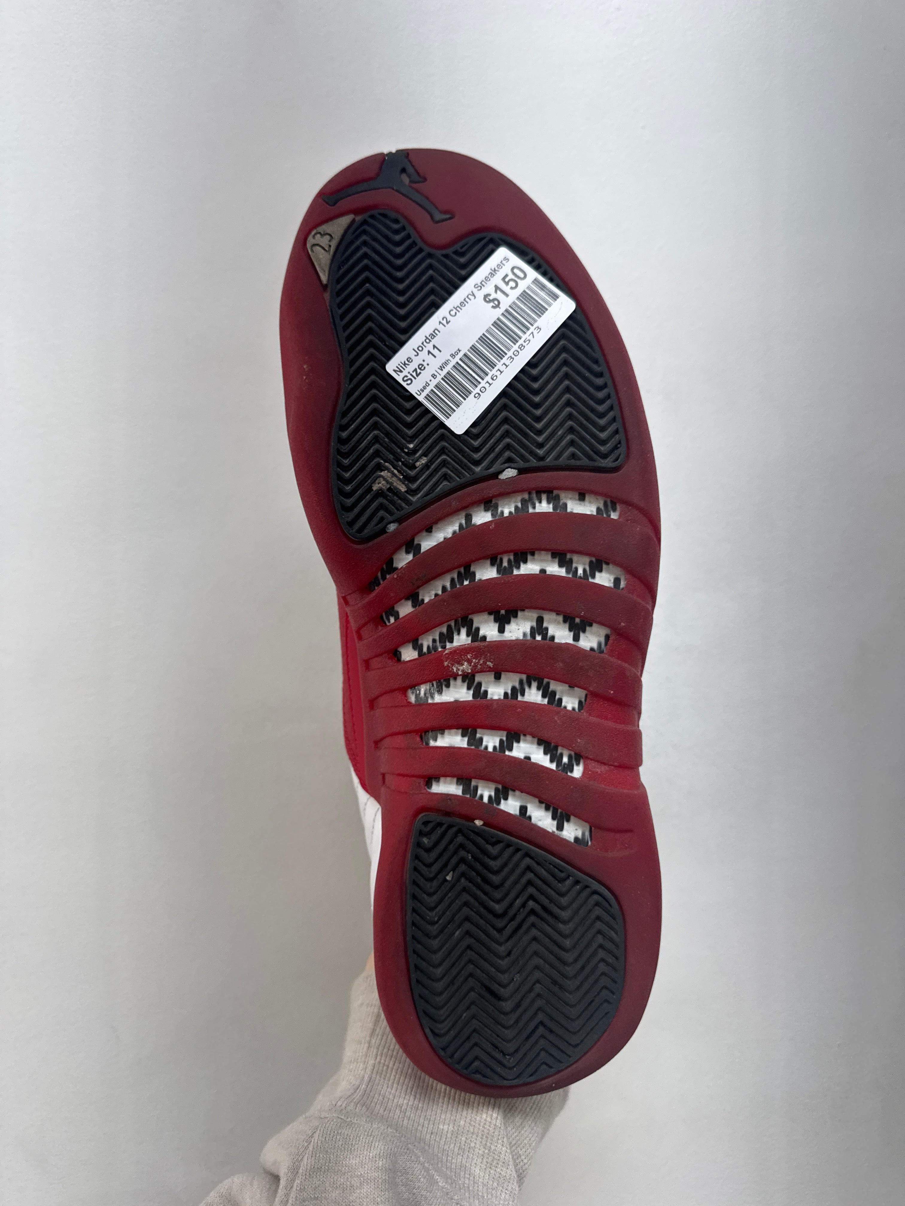 Nike Jordan 12 Cherry Sneakers