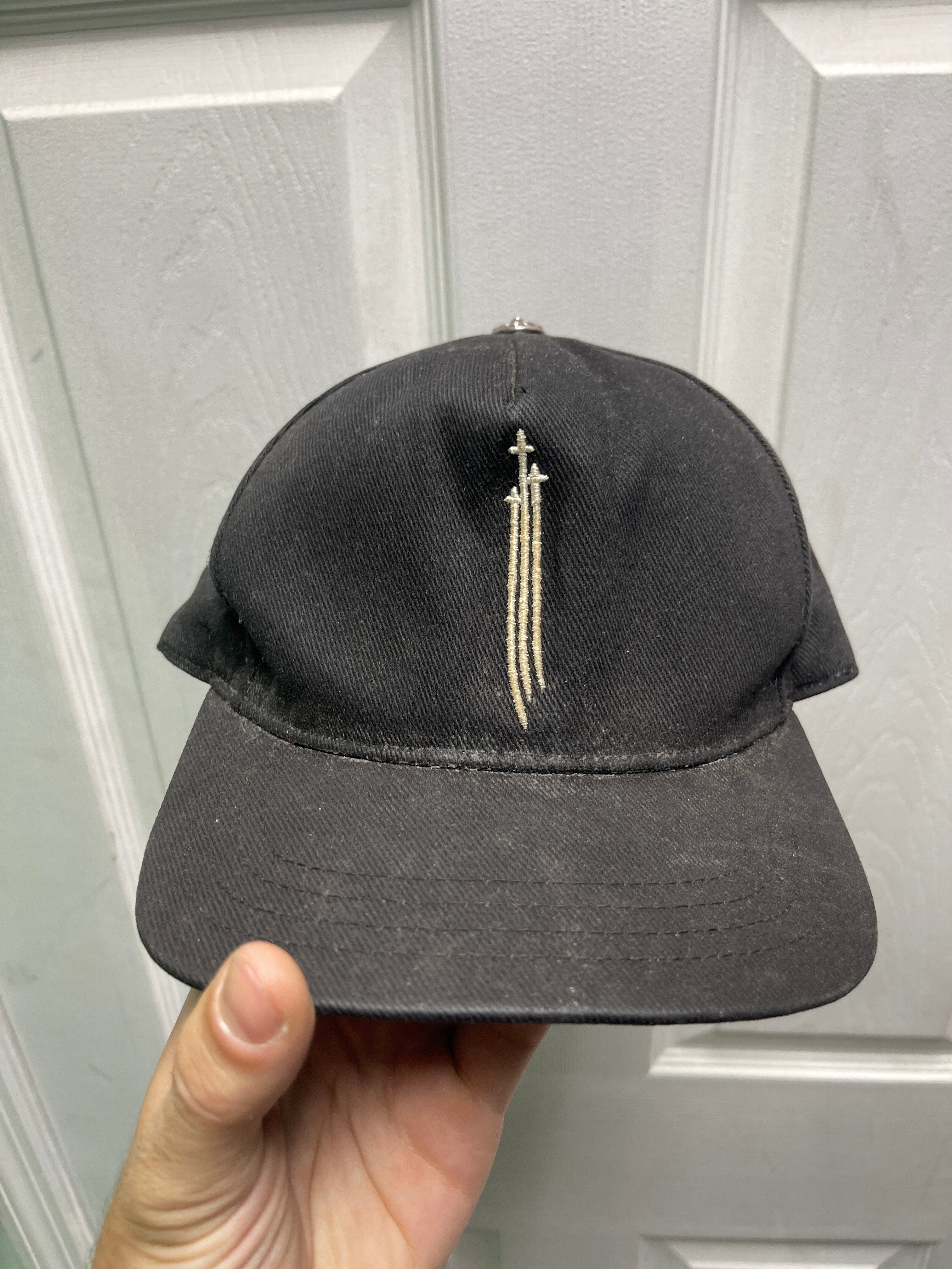 Chrome  Hearts Black RS3 Hat
