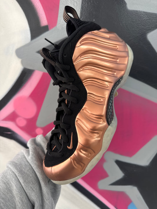 Nike Foamposite Copper Sneakers