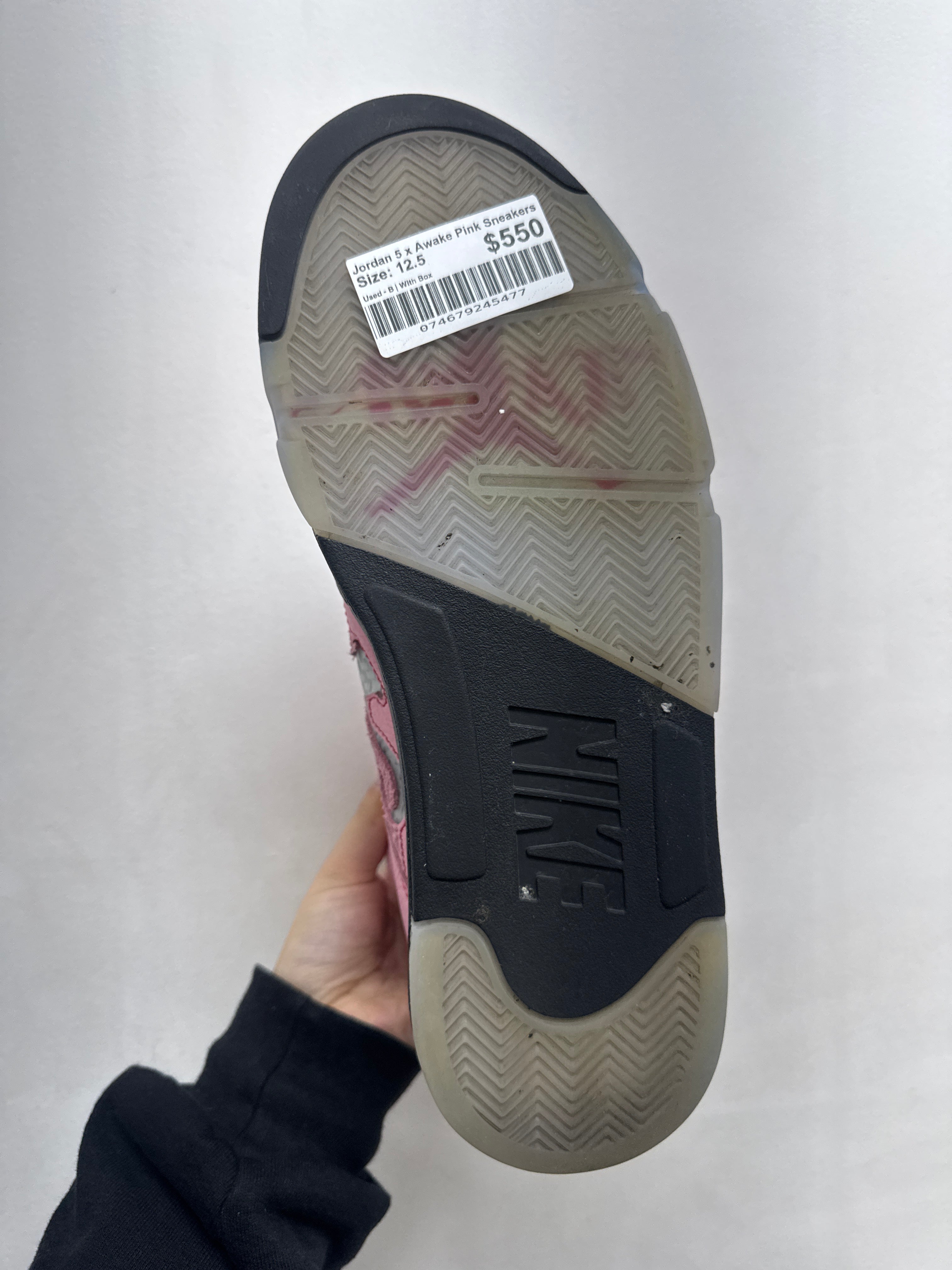 Jordan 5 x Awake Pink Sneakers