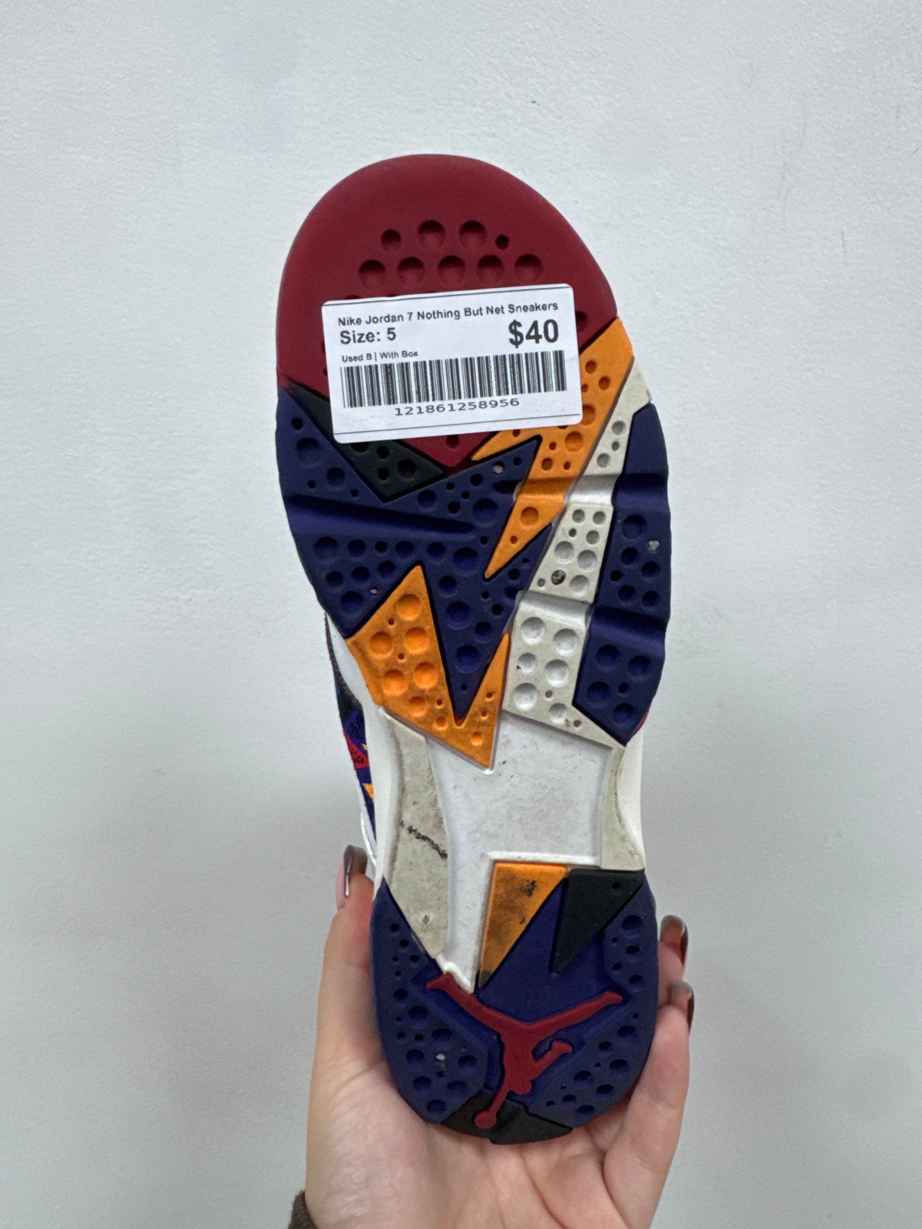Nike Jordan 7 Nothing But Net Sneakers