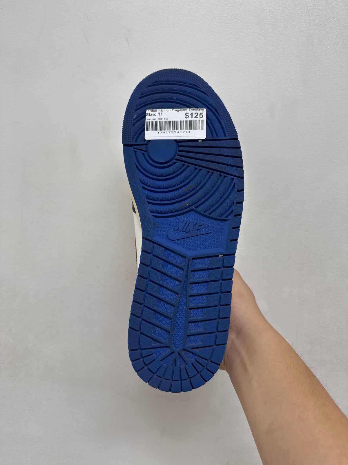 Jordan 1 Union Fragment Sneakers