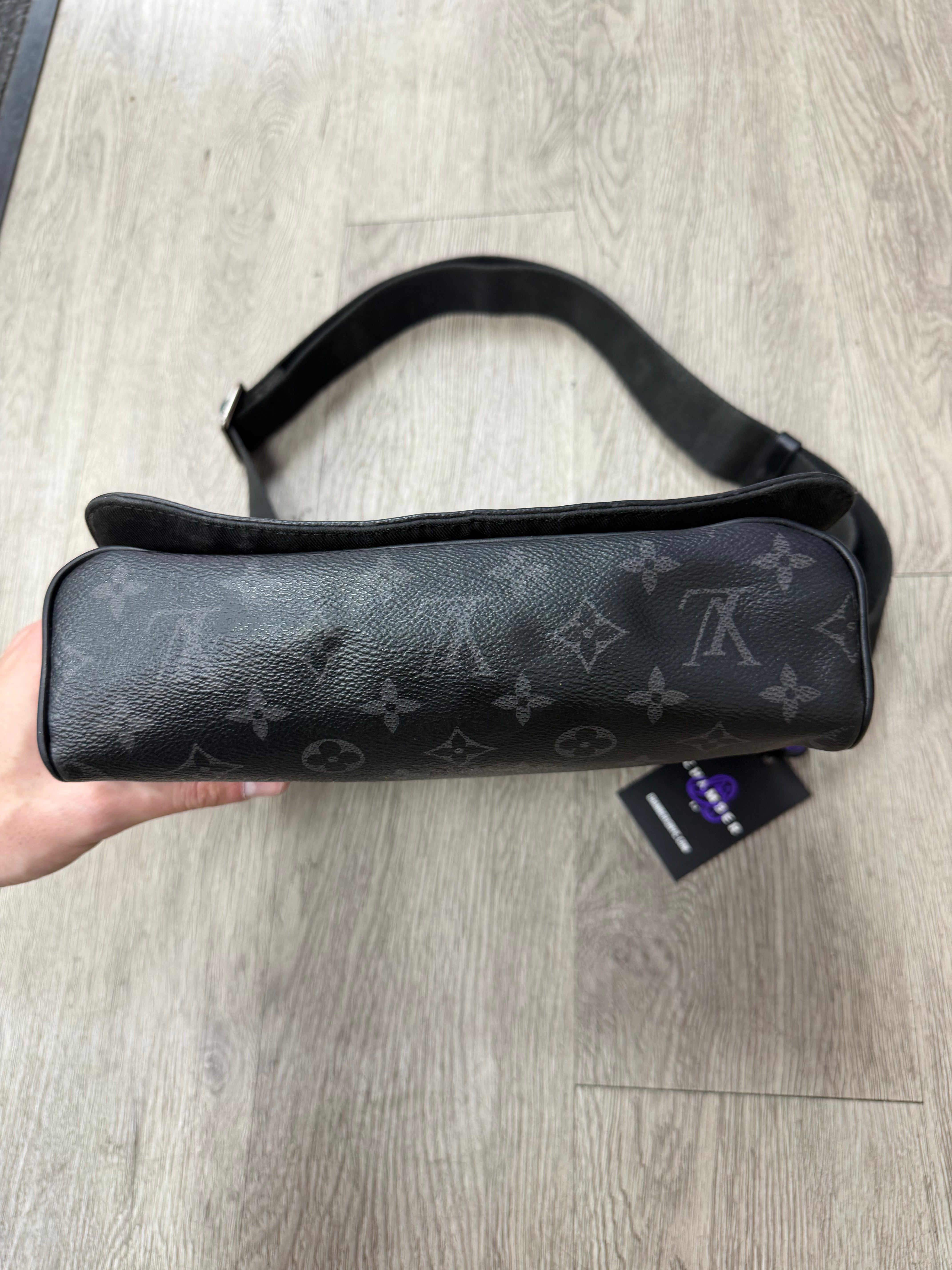 Louis Vuitton Black District Monogram Bag