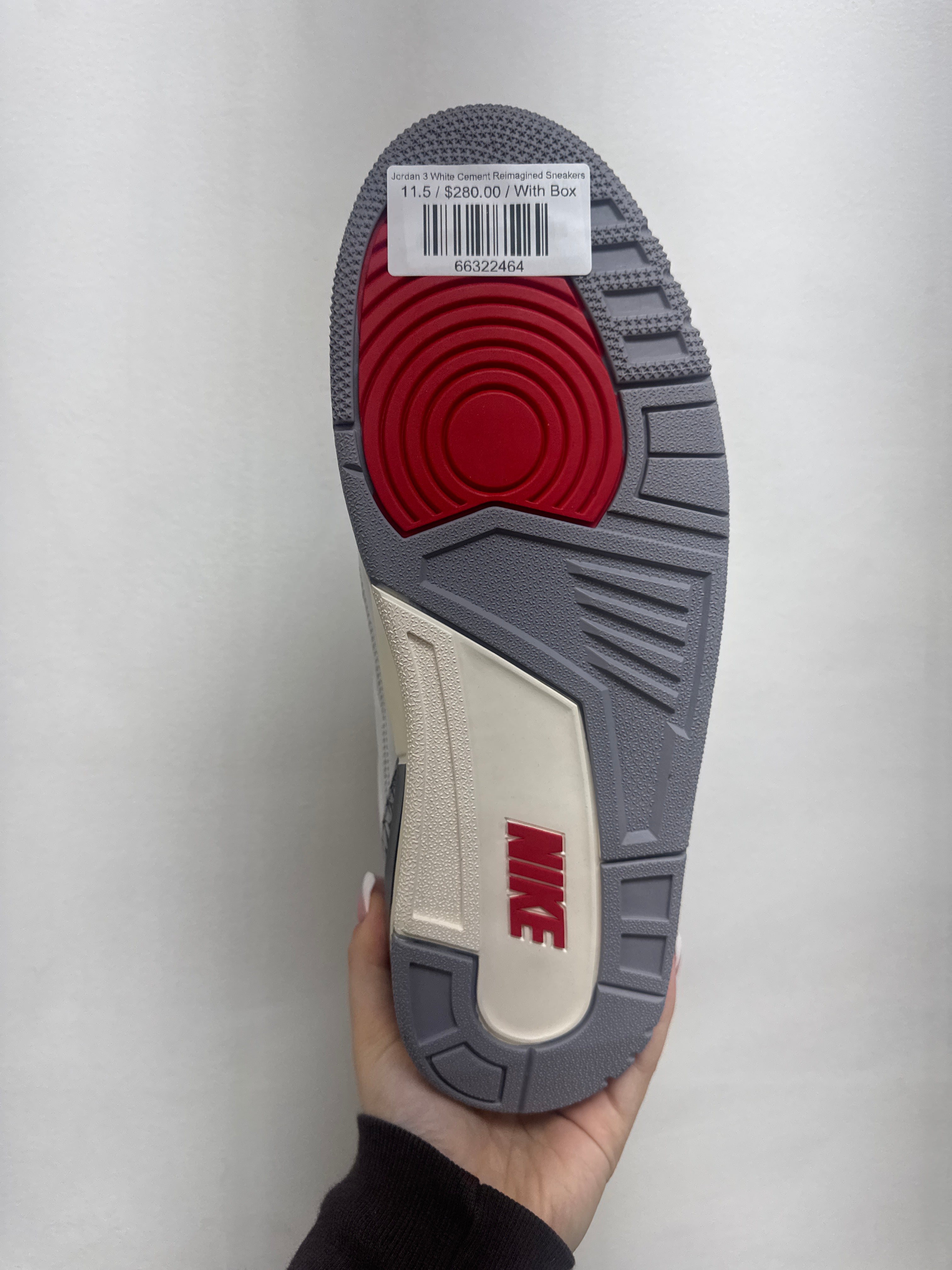 Jordan 3 White Cement Reimagined Sneakers