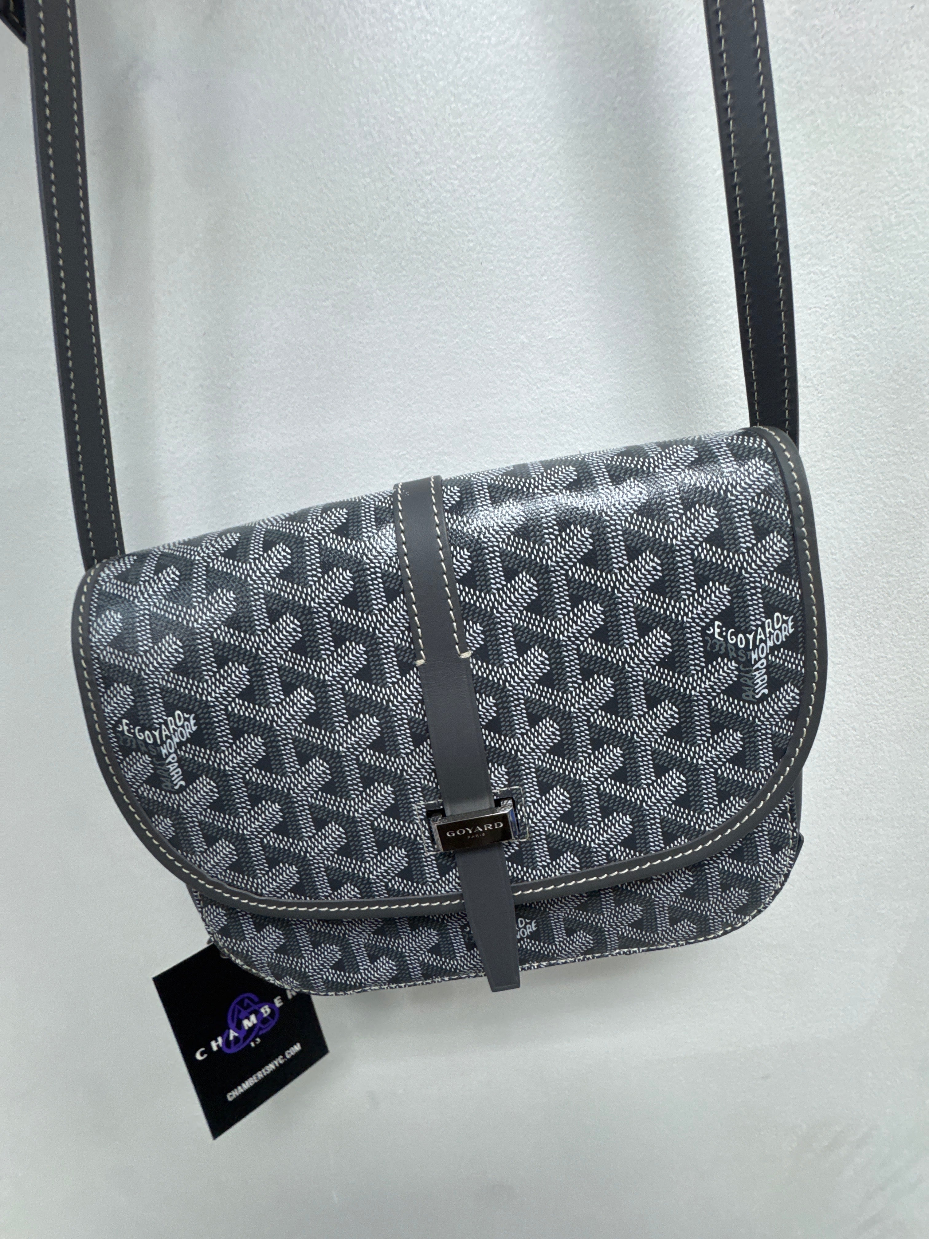 Goyard Belvedere Grey PM Bag