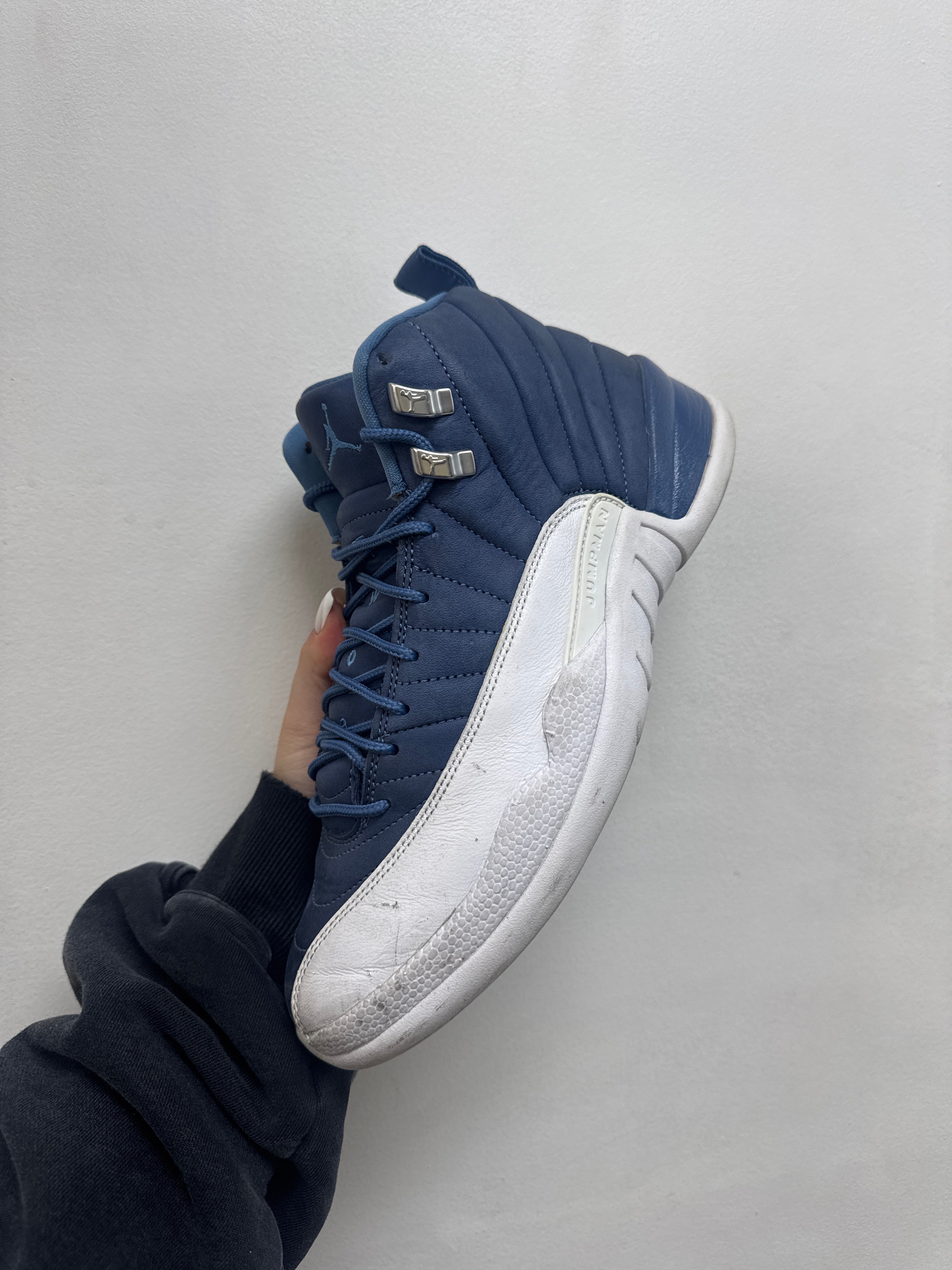 Jordan 12 Blue Indigo Sneakers