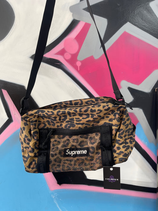 Supreme Cheetah Side Bag Used OS N/A