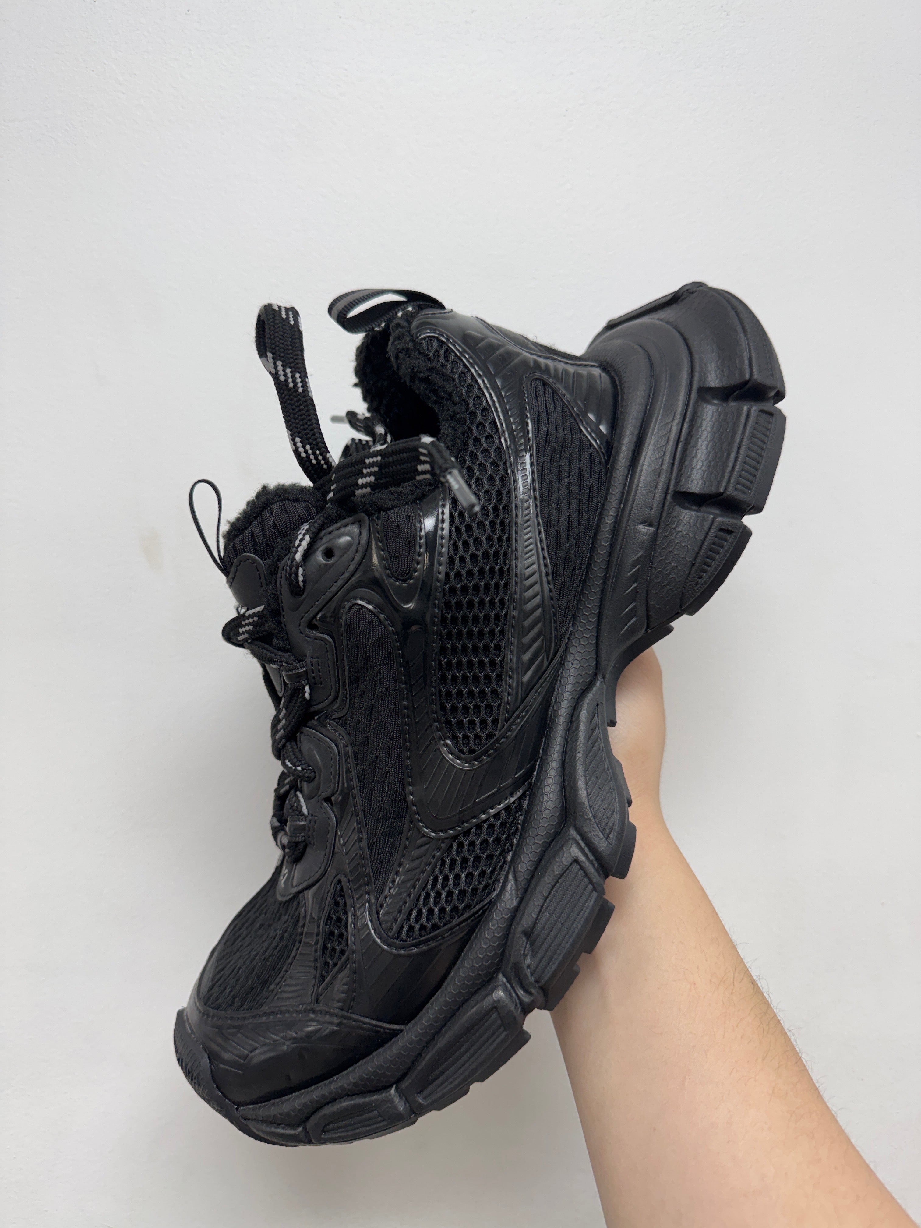 Balenciaga Black Spiked 3XL Sneakers