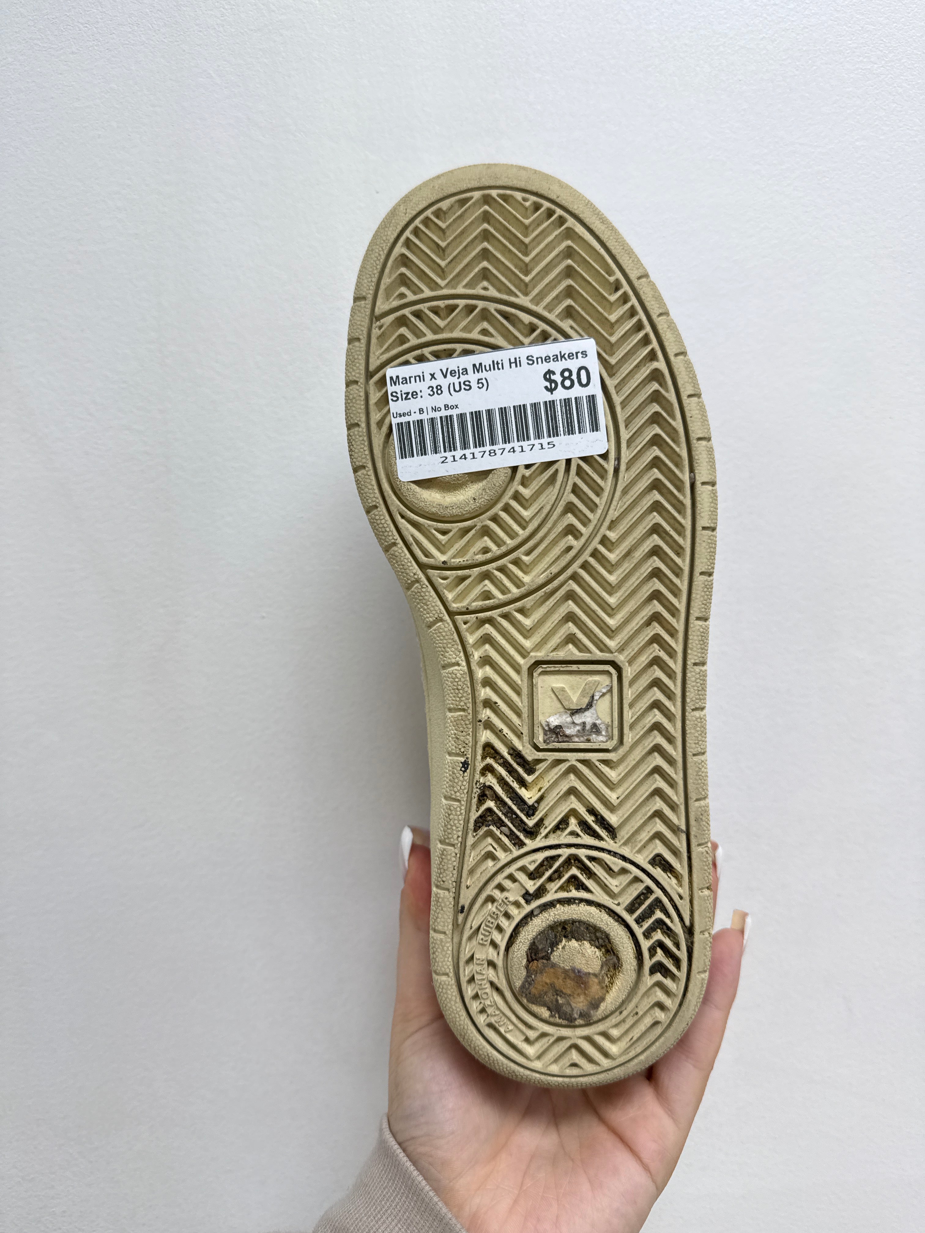 Marni x Veja Multi Hi Sneakers