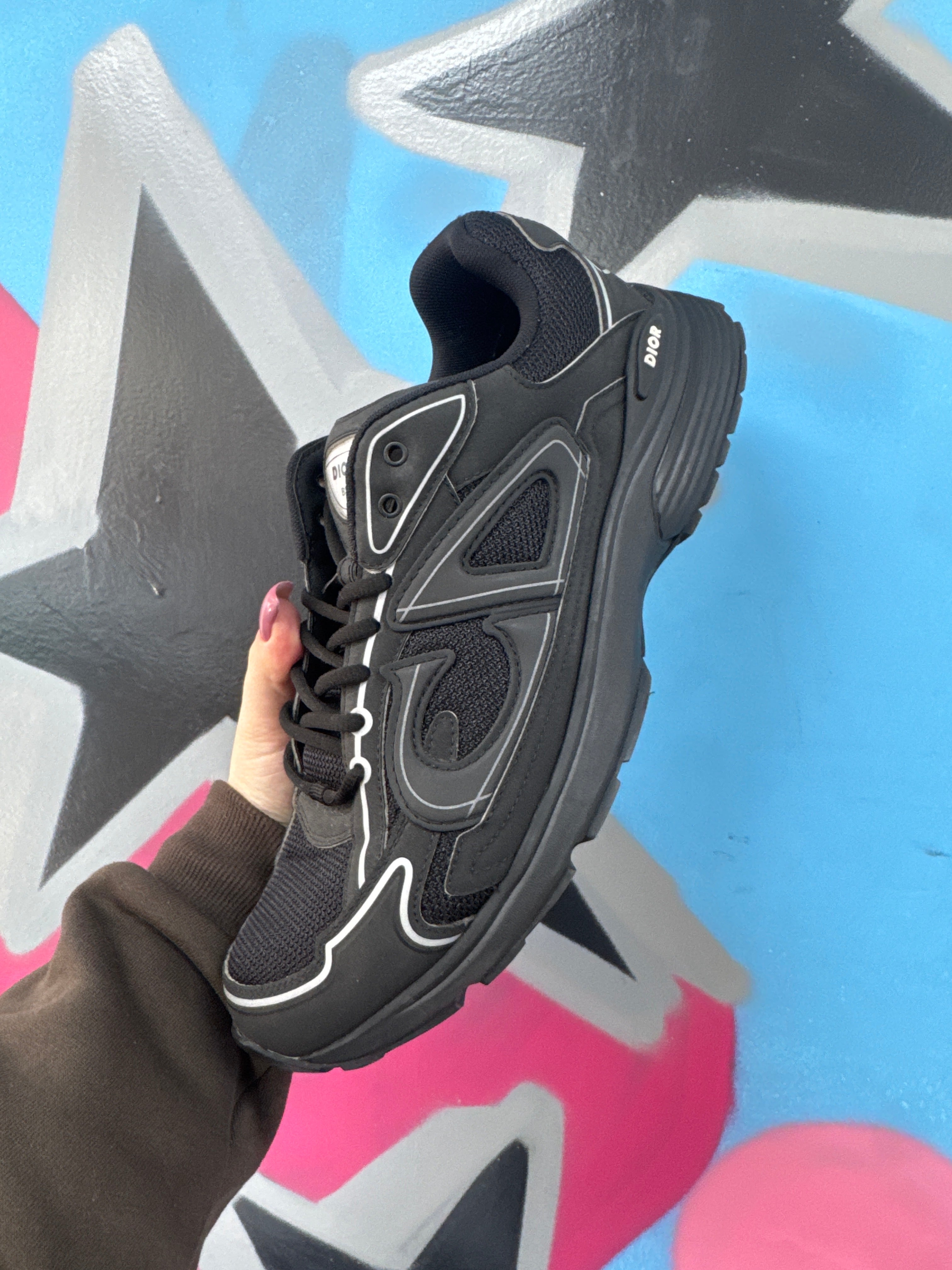 Dior Triple Black B30 Sneakers