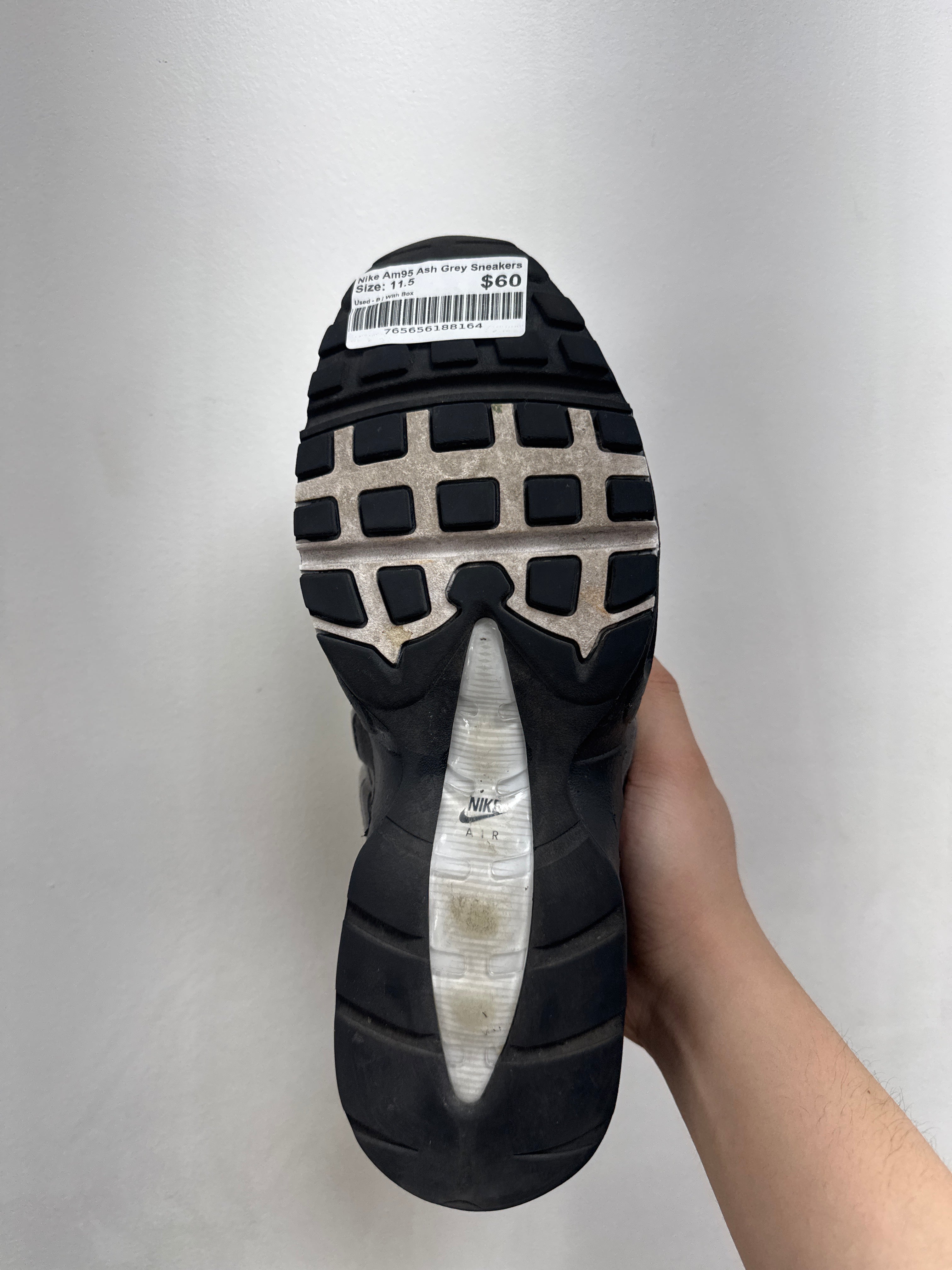 Nike Am95 Ash Grey Sneakers