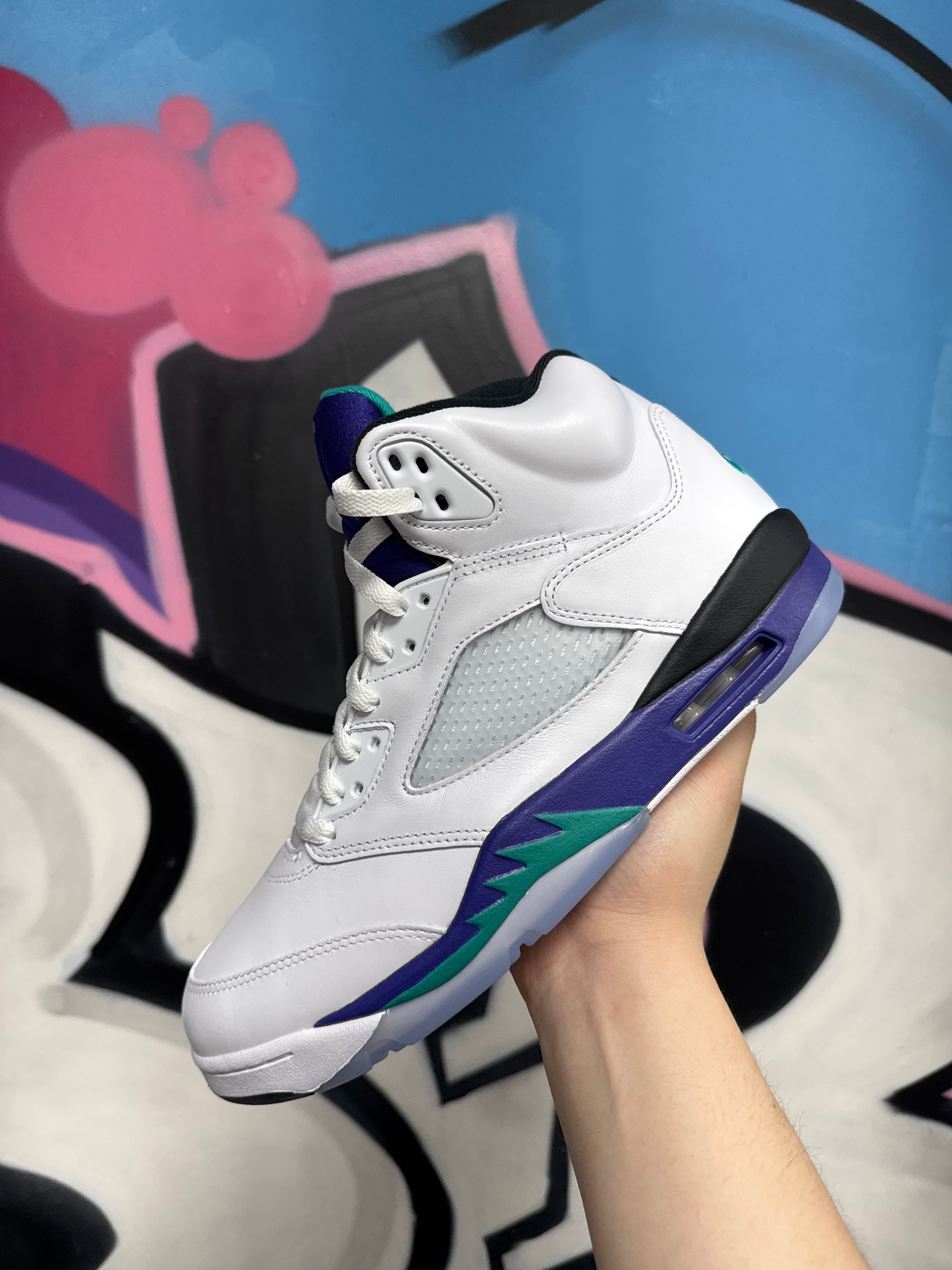 Jordan 5 Grape Sneakers