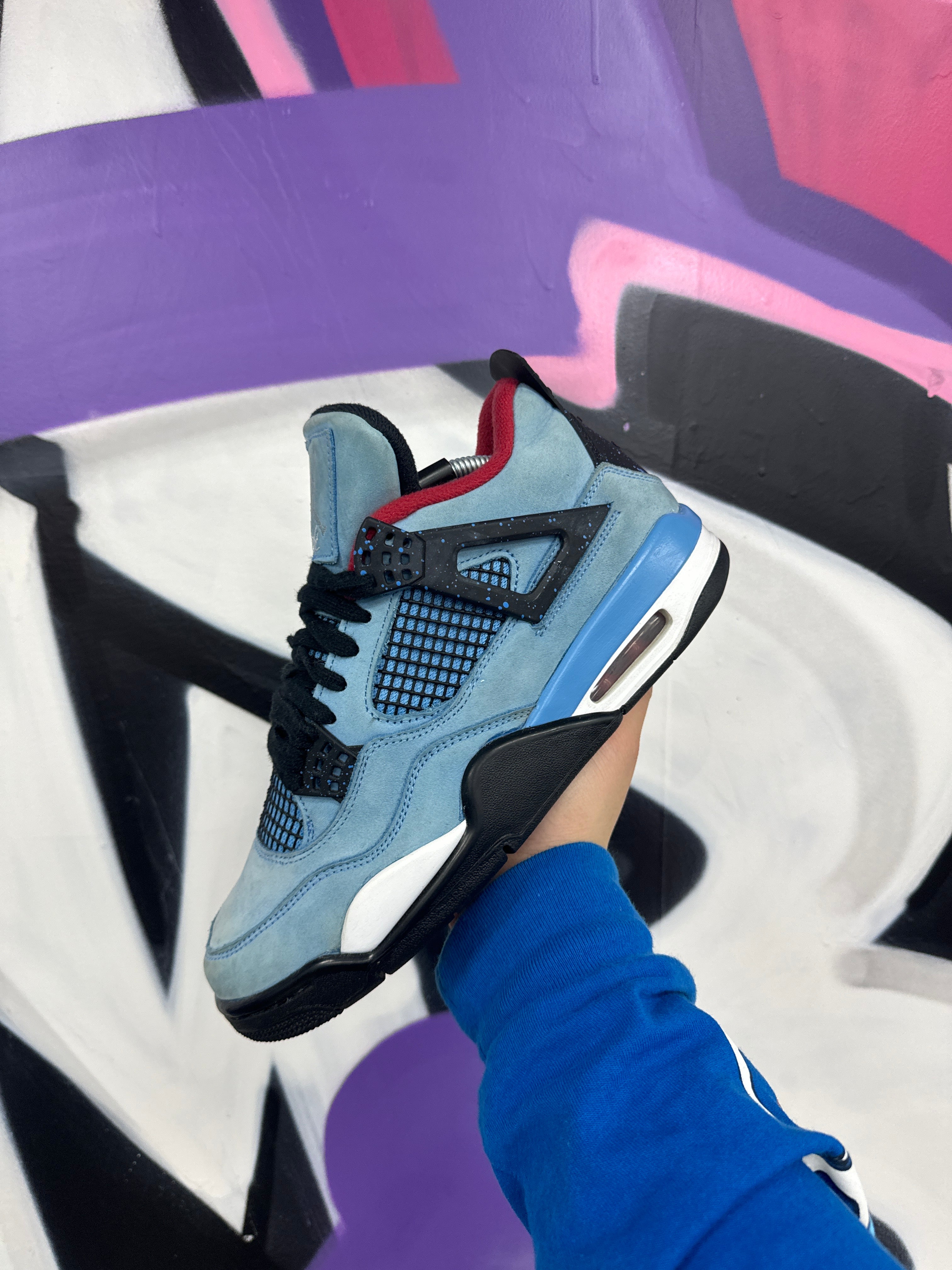 Jordan 4 Travis  Used 8 Rep Box