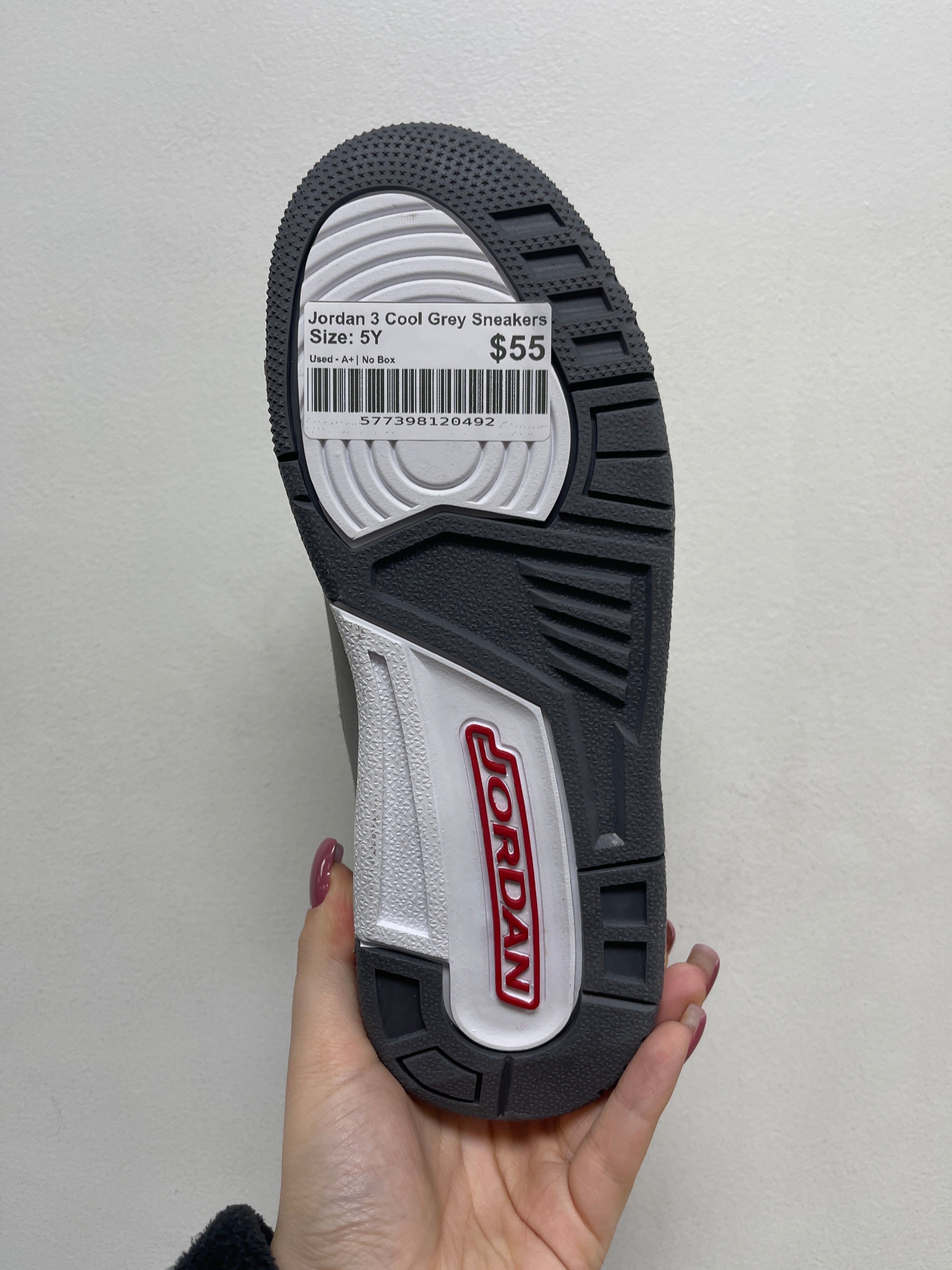 Jordan 3 Cool Grey Sneakers