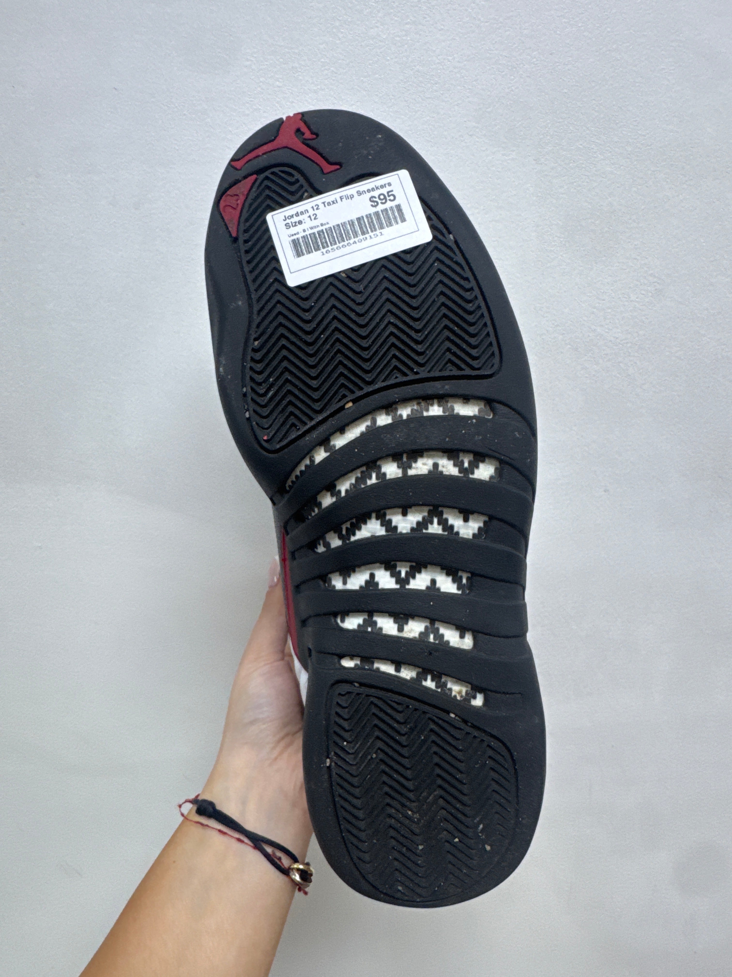 Jordan 12 Taxi Flip Sneakers