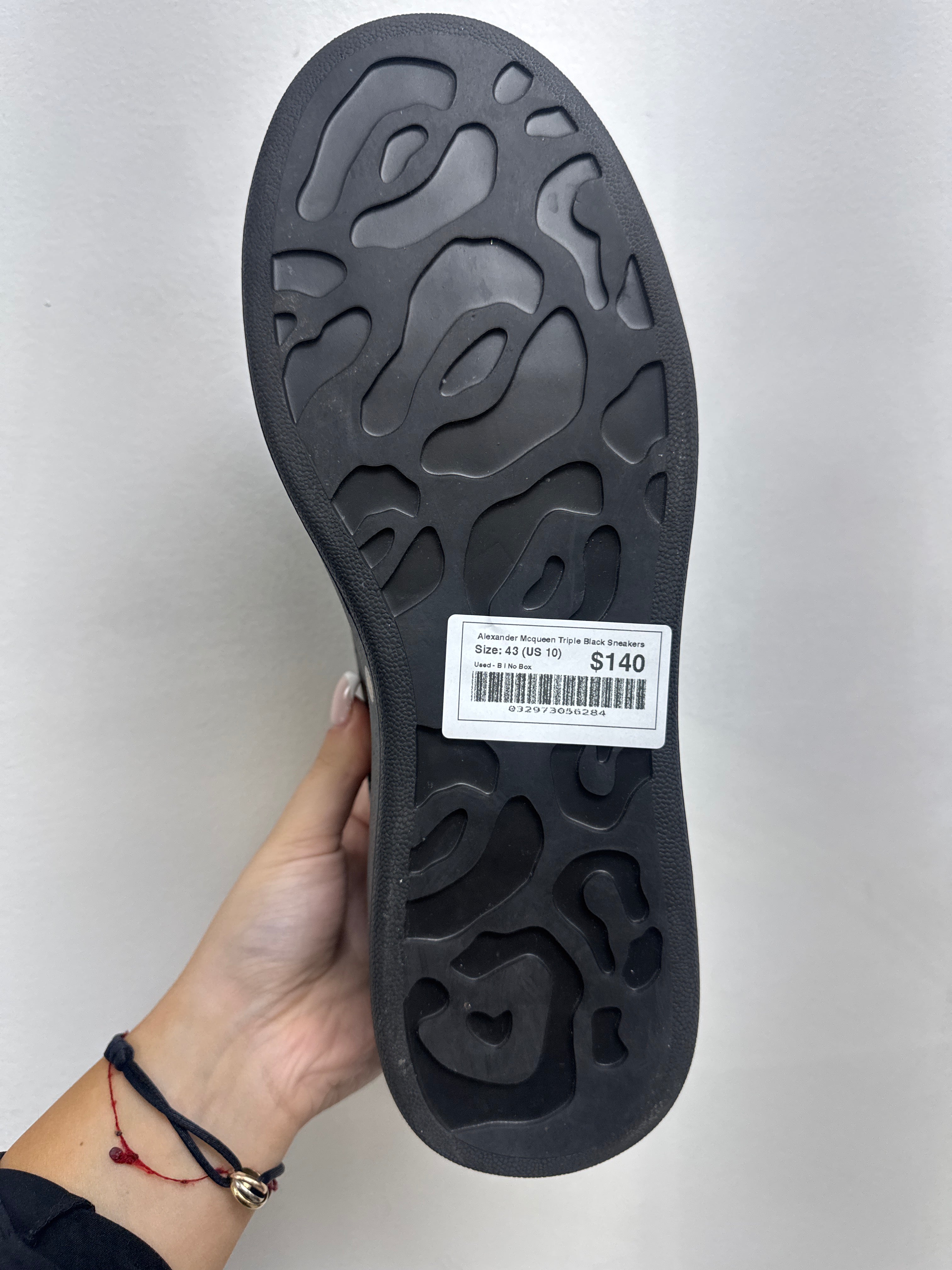 Alexander Mcqueen Triple Black Sneakers