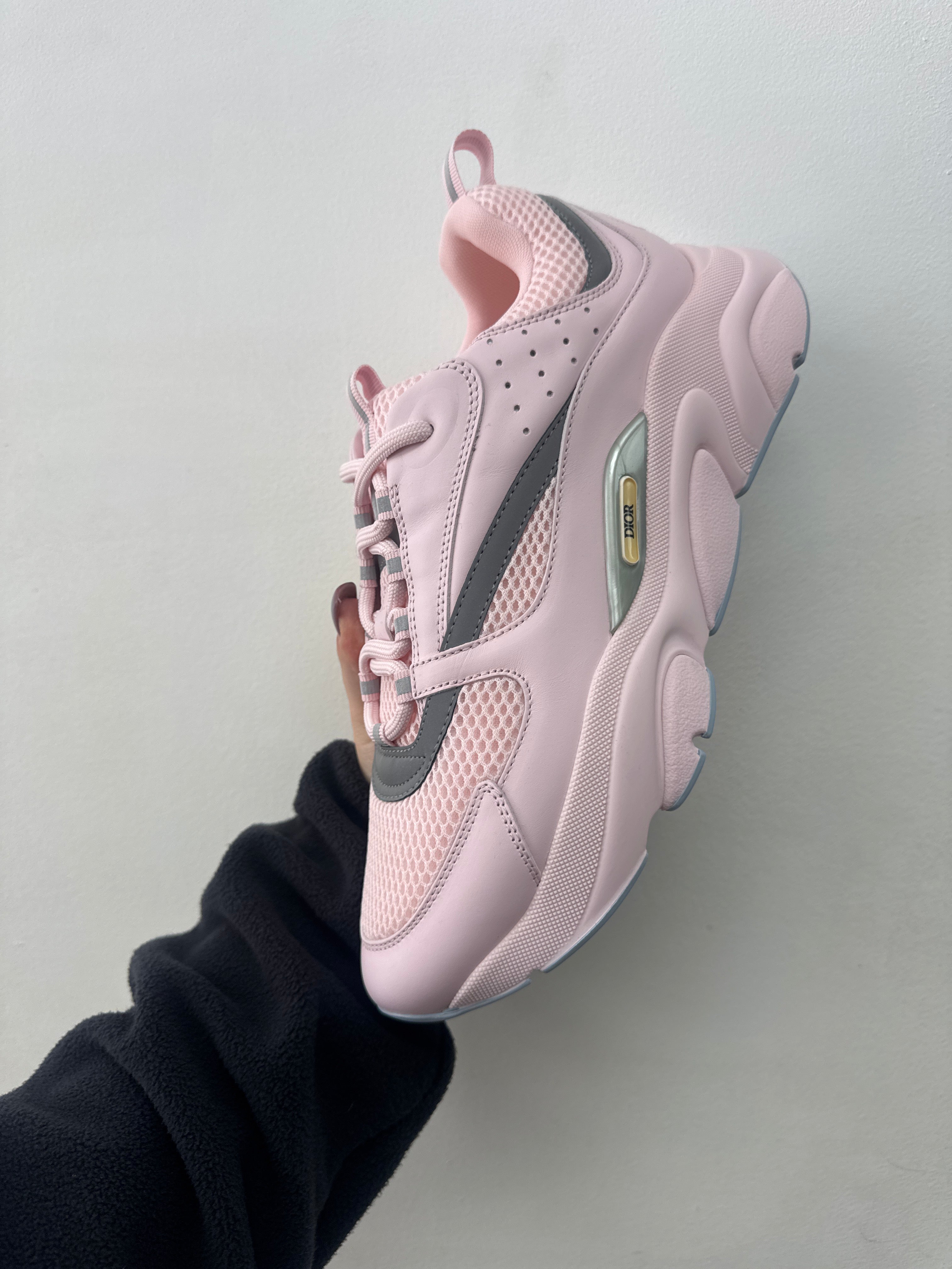 Dior 'B22' Pink & Baby Blue Sneakers
