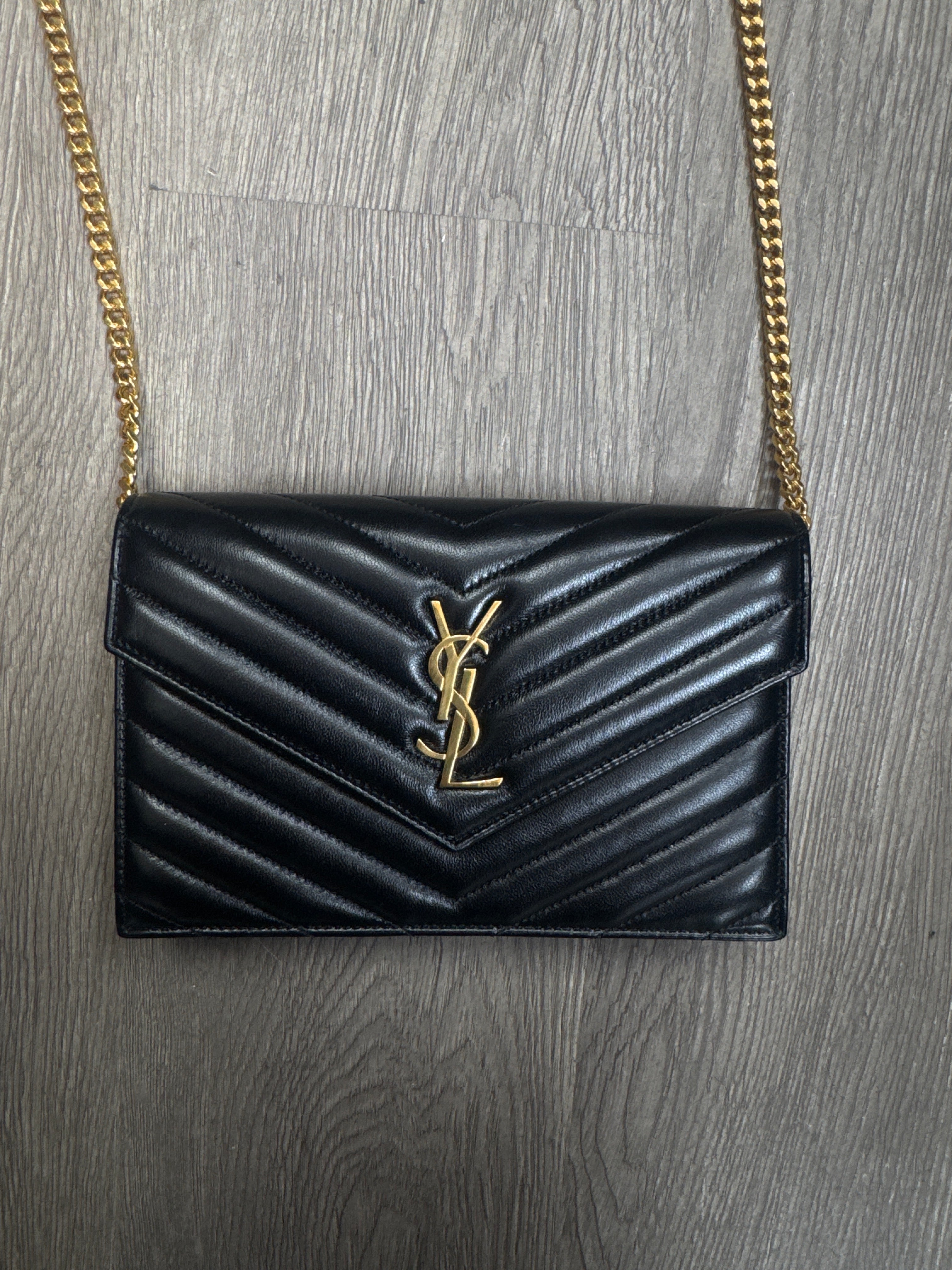 YSL Cassandra Wallet On Chain Bag