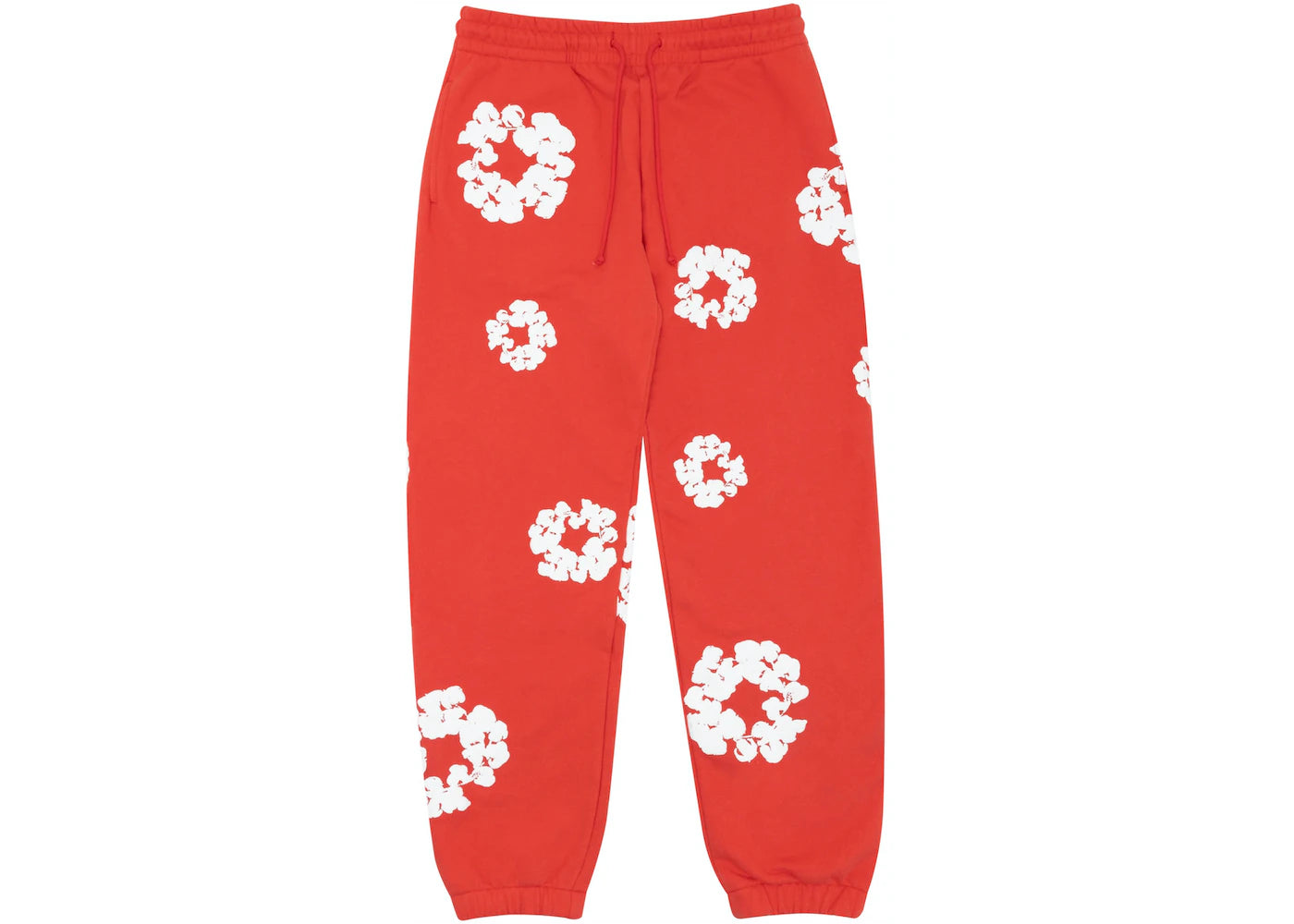 Denim Tears Cotton Wreath Sweats Red