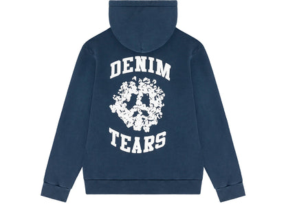 Denim Tears University Zip Up Navy