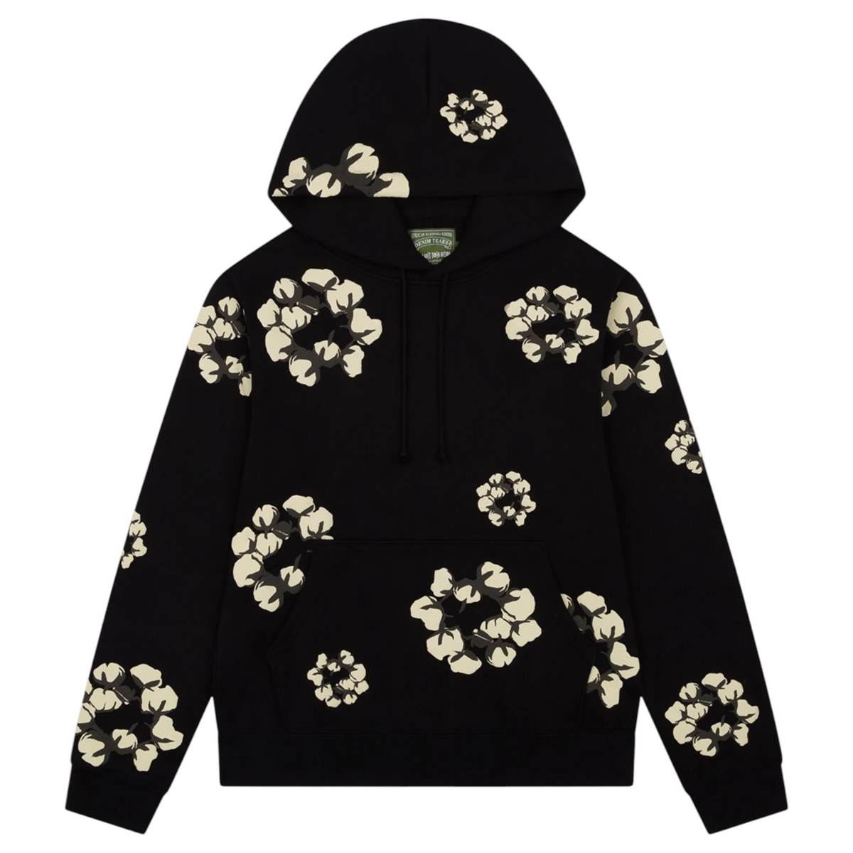 Denim Tears 'CPFM Wreath' Black Hoodie