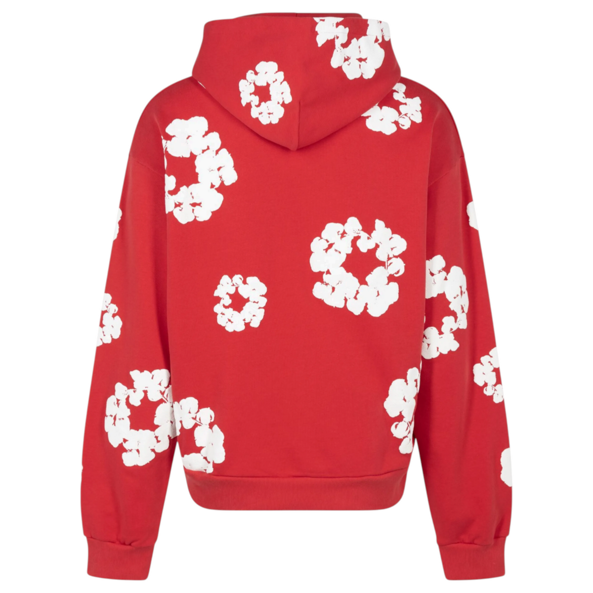 Denim Tears 'Cotton Wreath' Red Hoodie