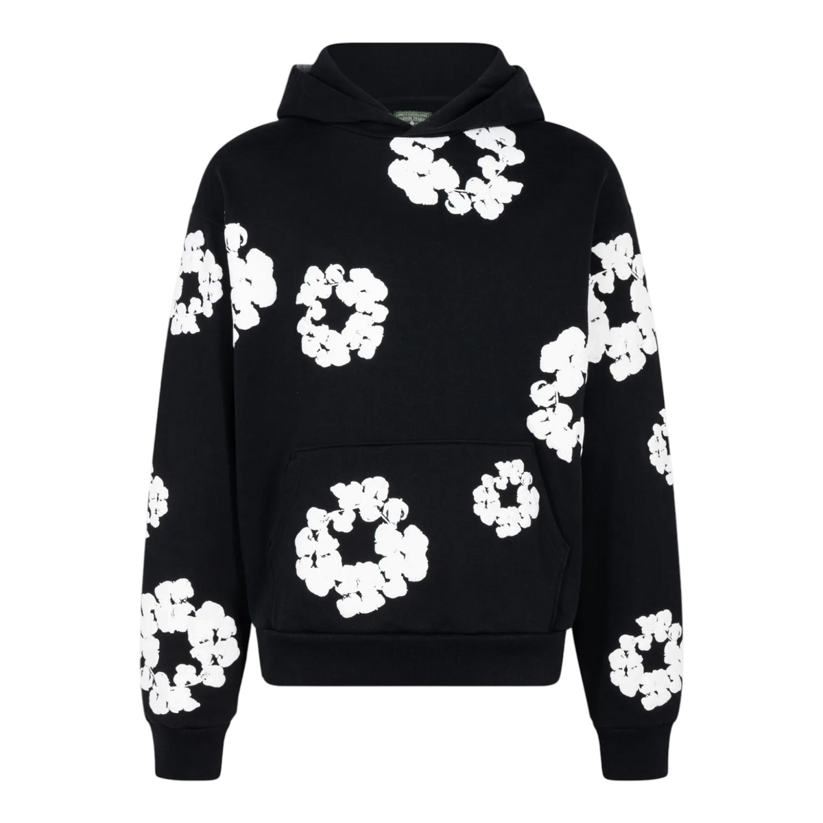 Denim Tears 'Cotton Wreath' Black Hoodie
