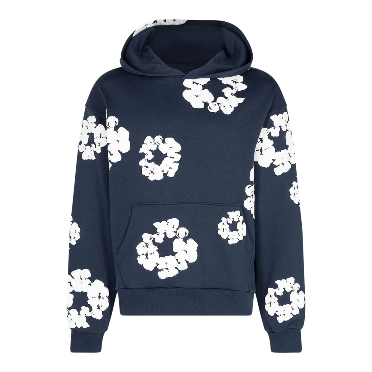 Denim Tears 'Cotton Wreath' Navy Hoodie