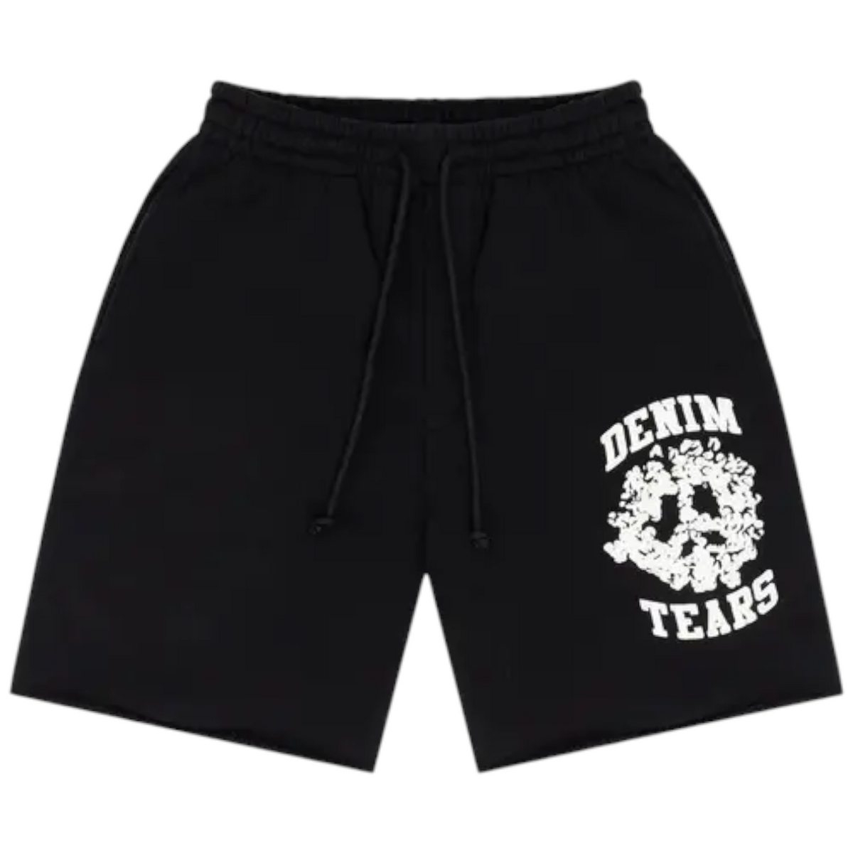 Denim Tears "University Black" Sweatshorts