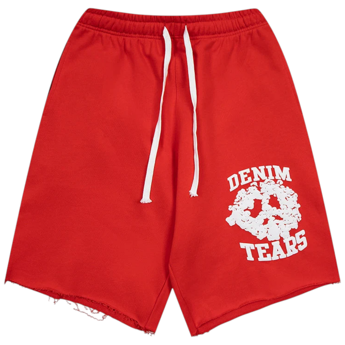 Denim Tears "University Red" Sweatshorts