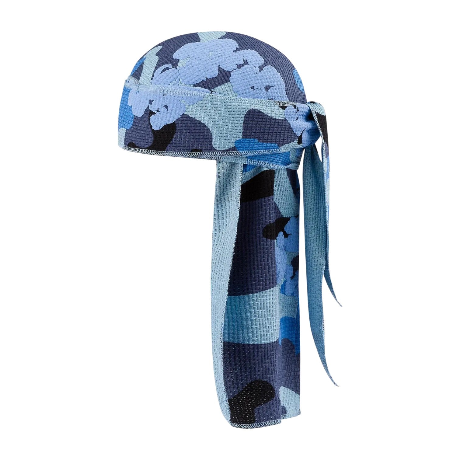 Denim Tears 'Wreath Camo' Blue Durag