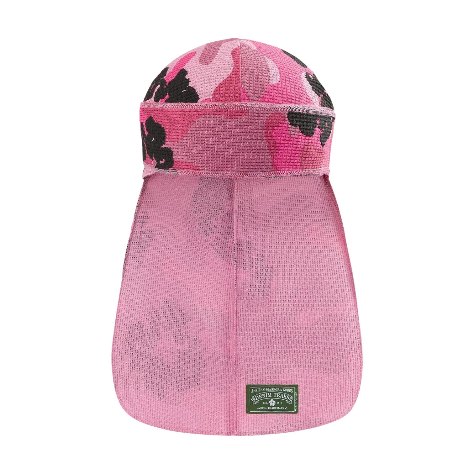 Denim Tears 'Wreath Camo' Pink Durag