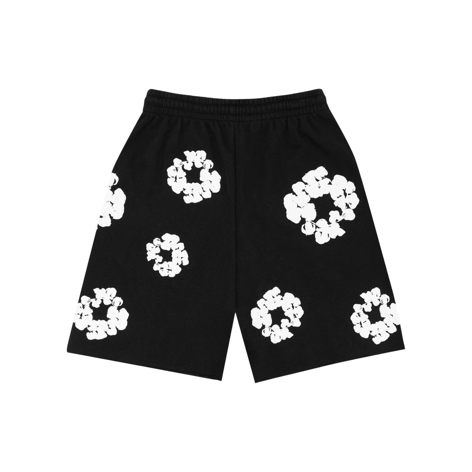 Denim Tears 'Wreath' Black & White Shorts