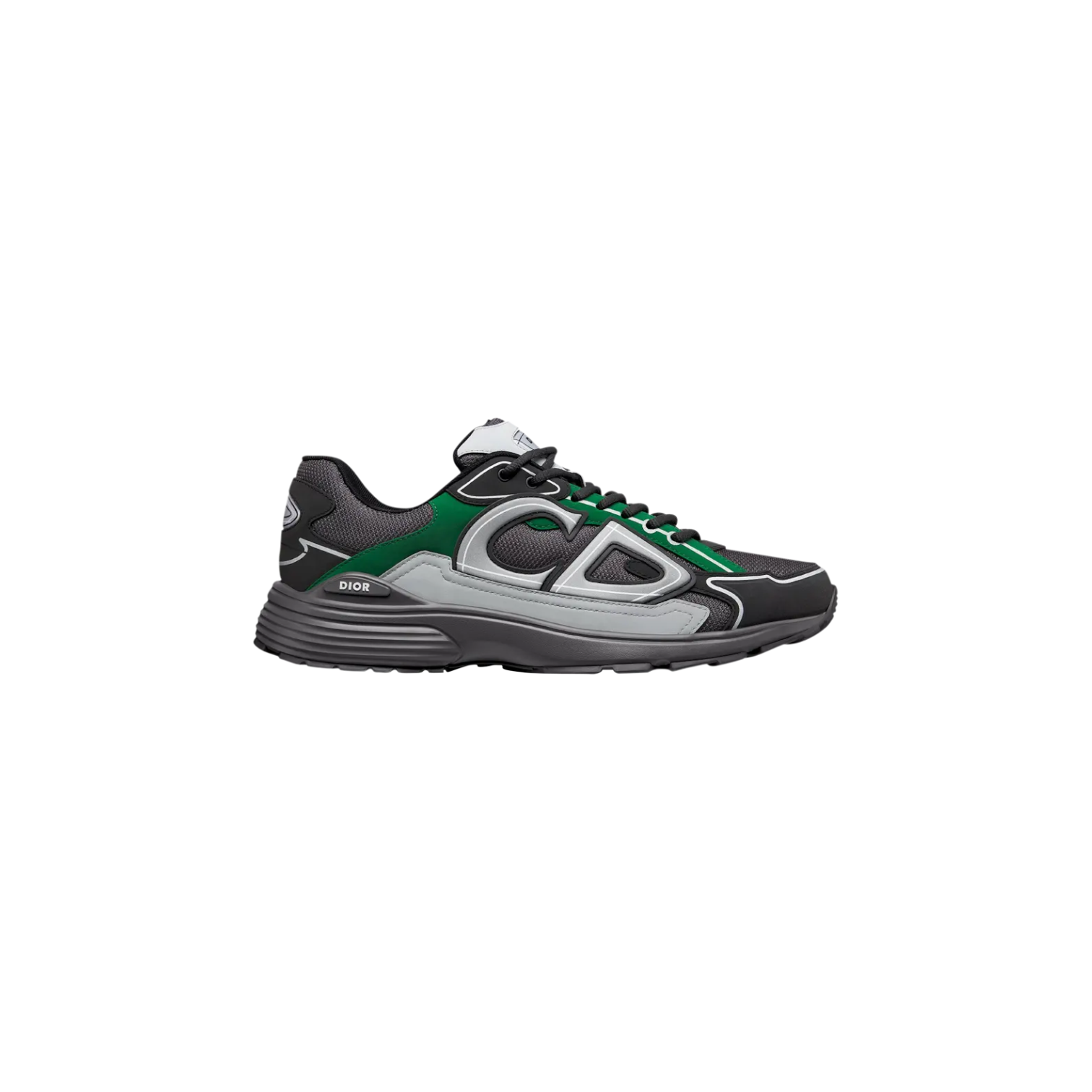 Dior 'B30' Black & Green Sneakers