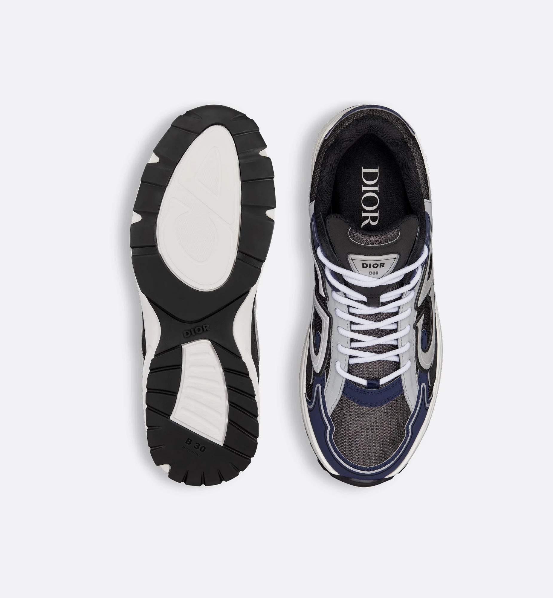 Dior 'B30' Navy & Black Sneakers