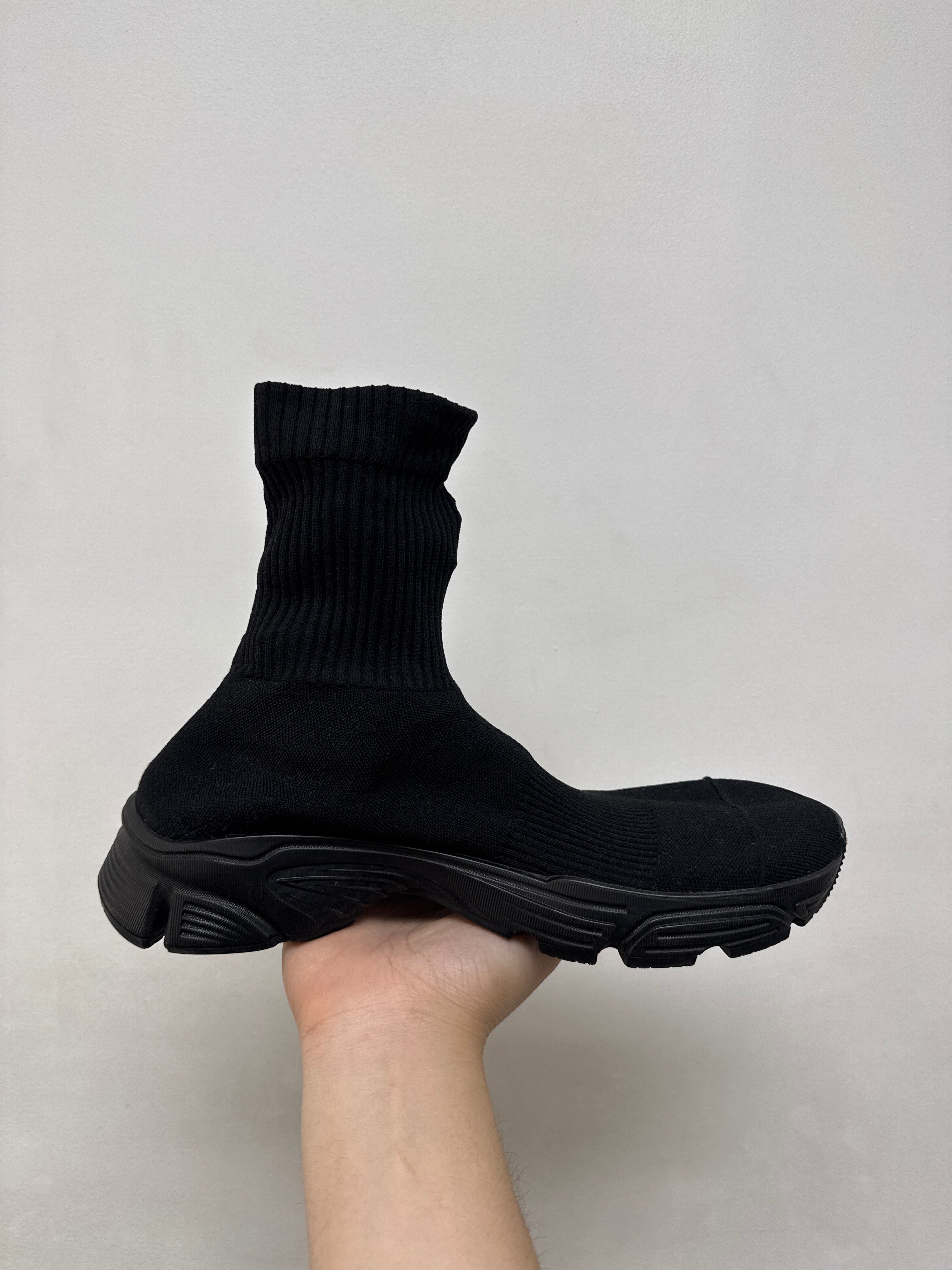 Balenciaga Black Sock Runner Sneakers